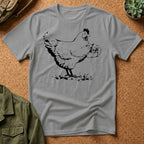 Photographer T-Shirt — Funny Chicken Camera Tee for Photographers & Farm Lovers