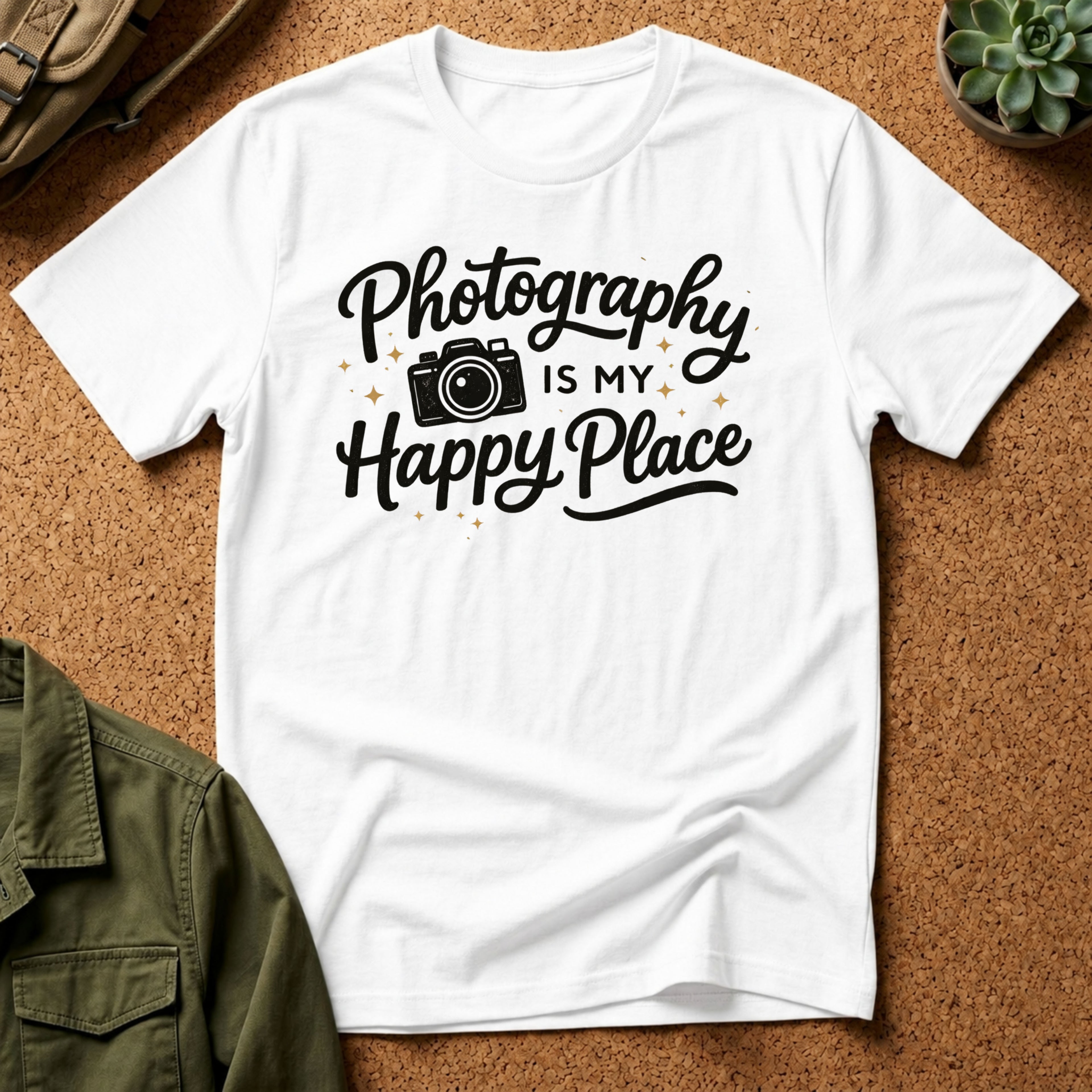 Photography Is My Happy Place T-Shirt
