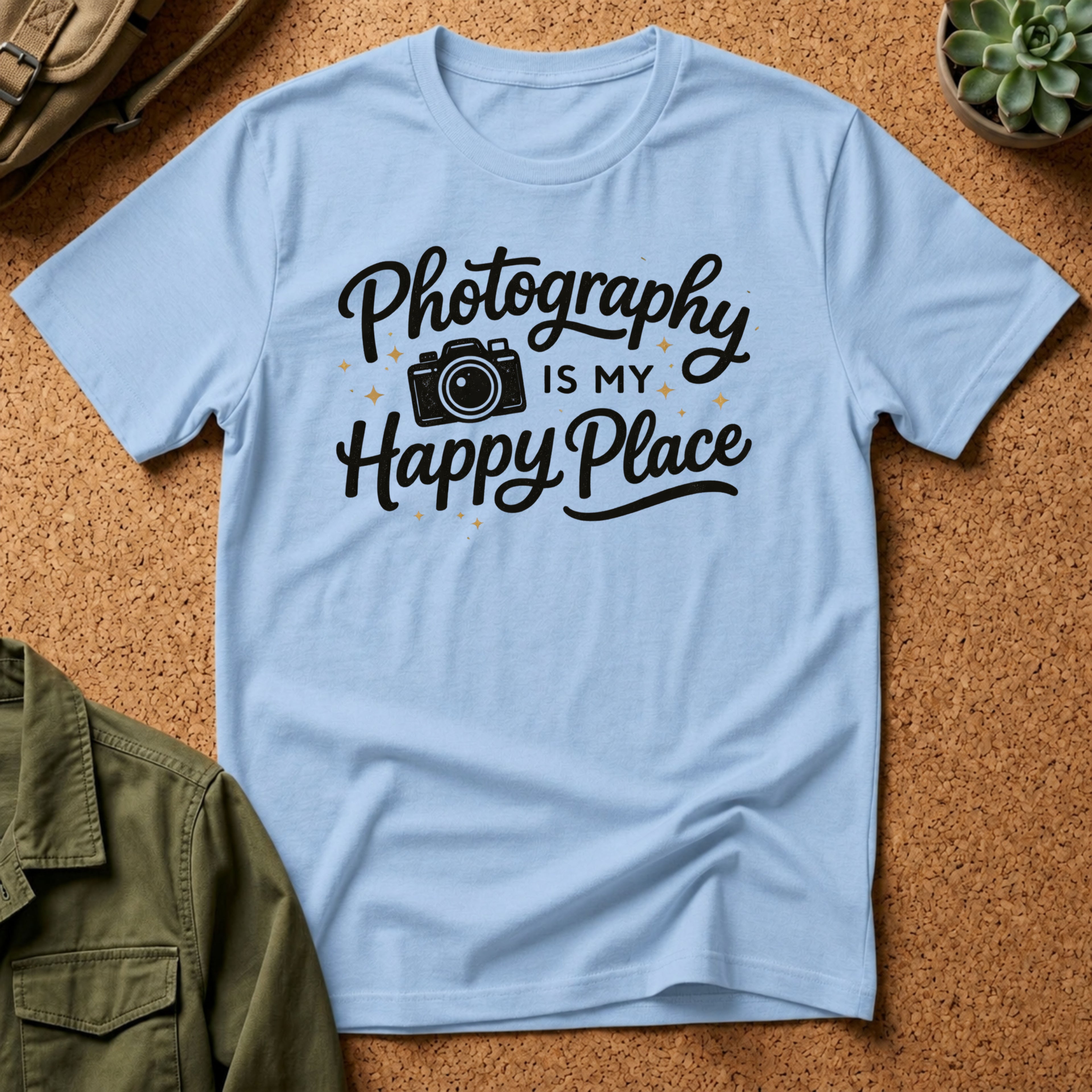 Photography Is My Happy Place T-Shirt