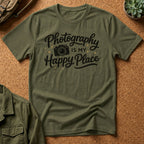 Photography Is My Happy Place T-Shirt