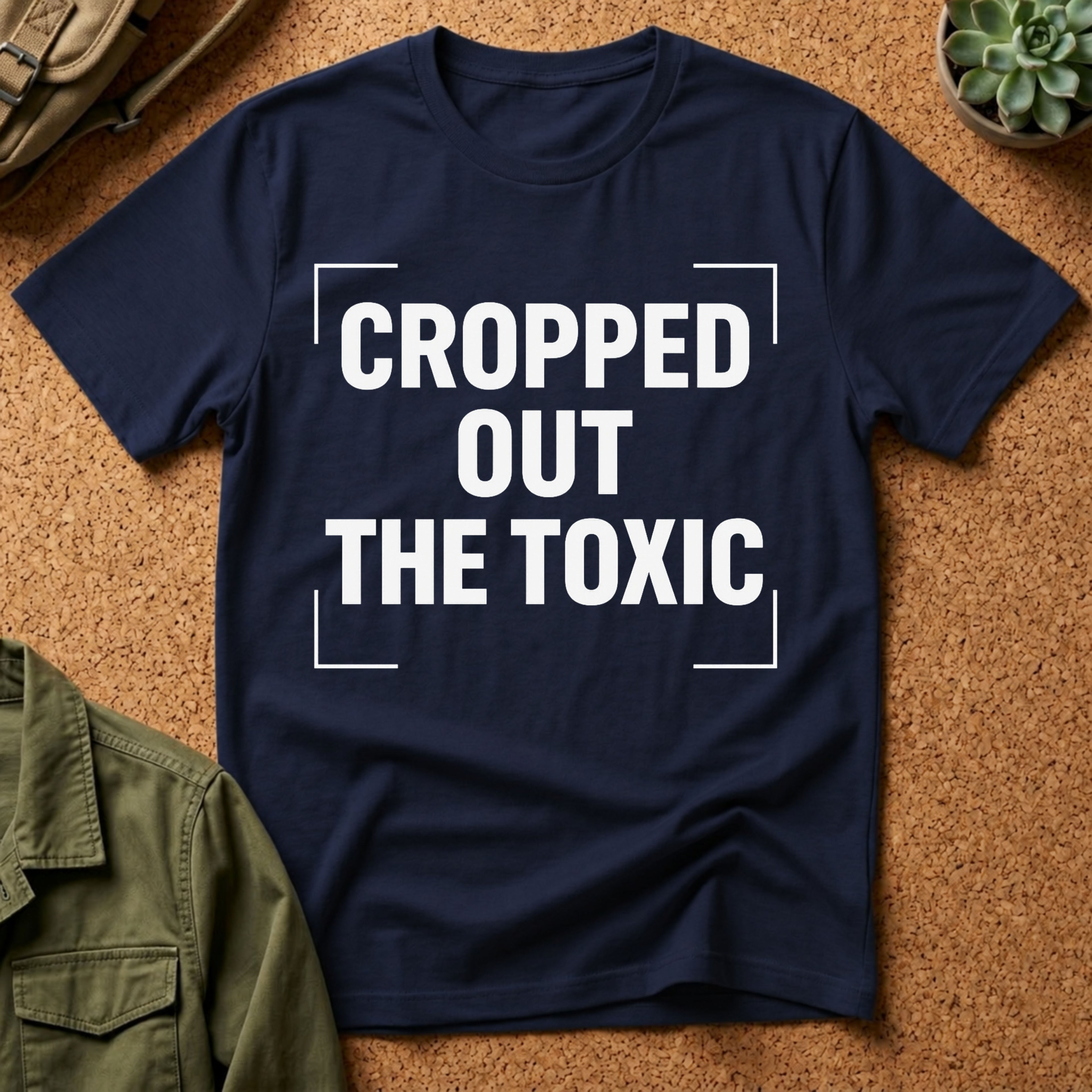 Cropped Out The Toxic T-Shirt