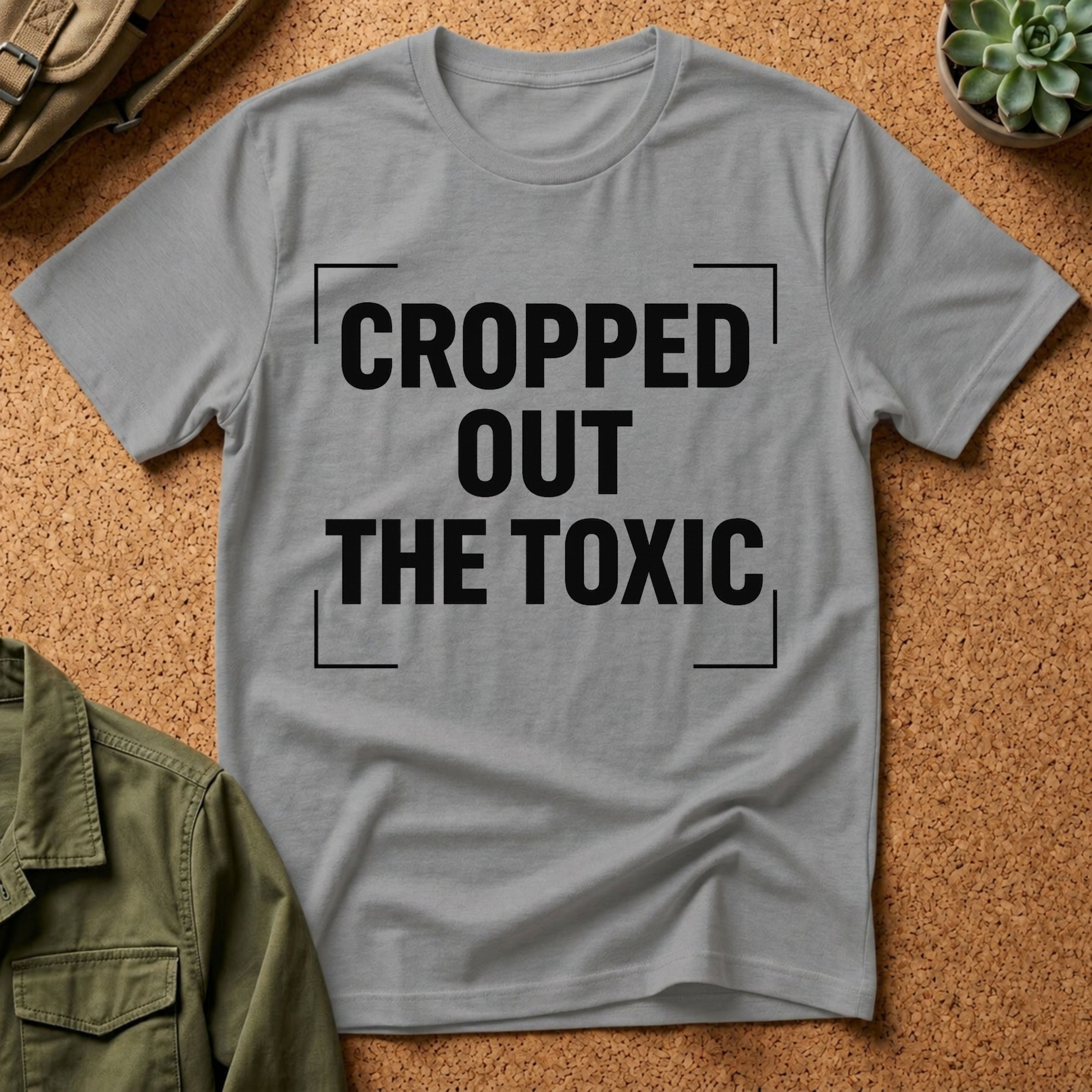 Cropped Out The Toxic T-Shirt