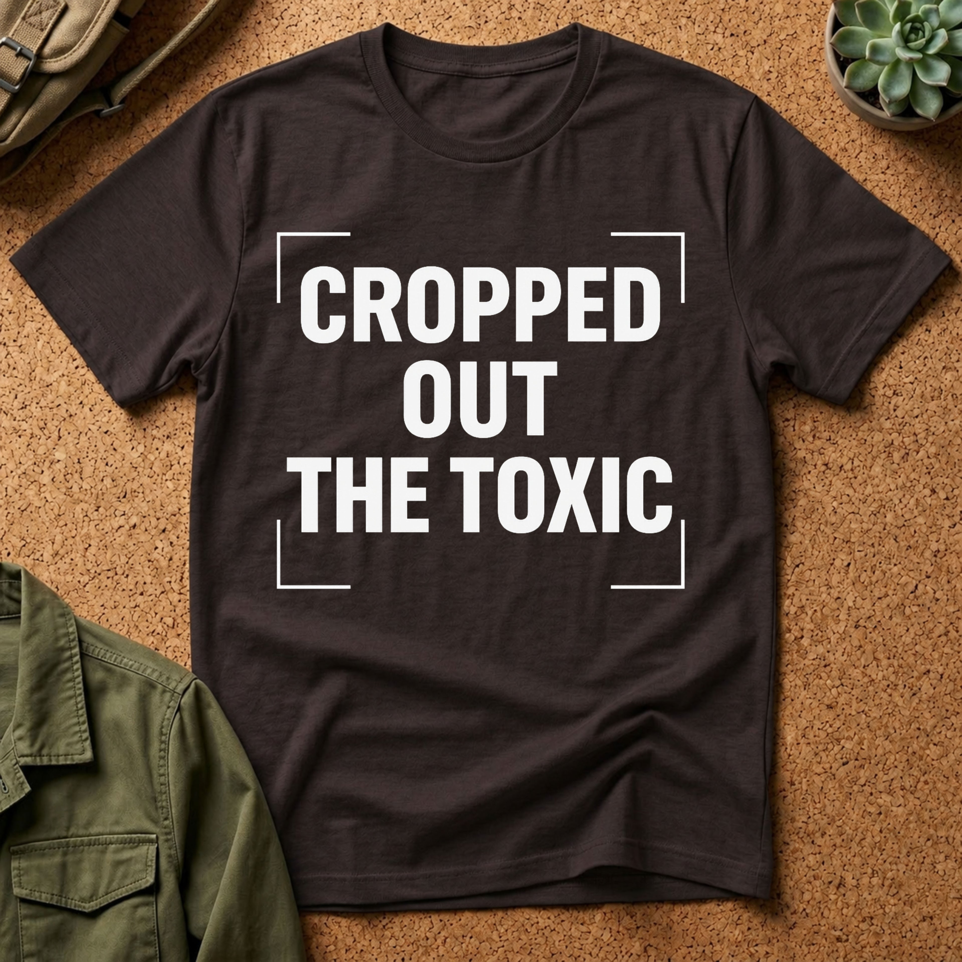 Cropped Out The Toxic T-Shirt