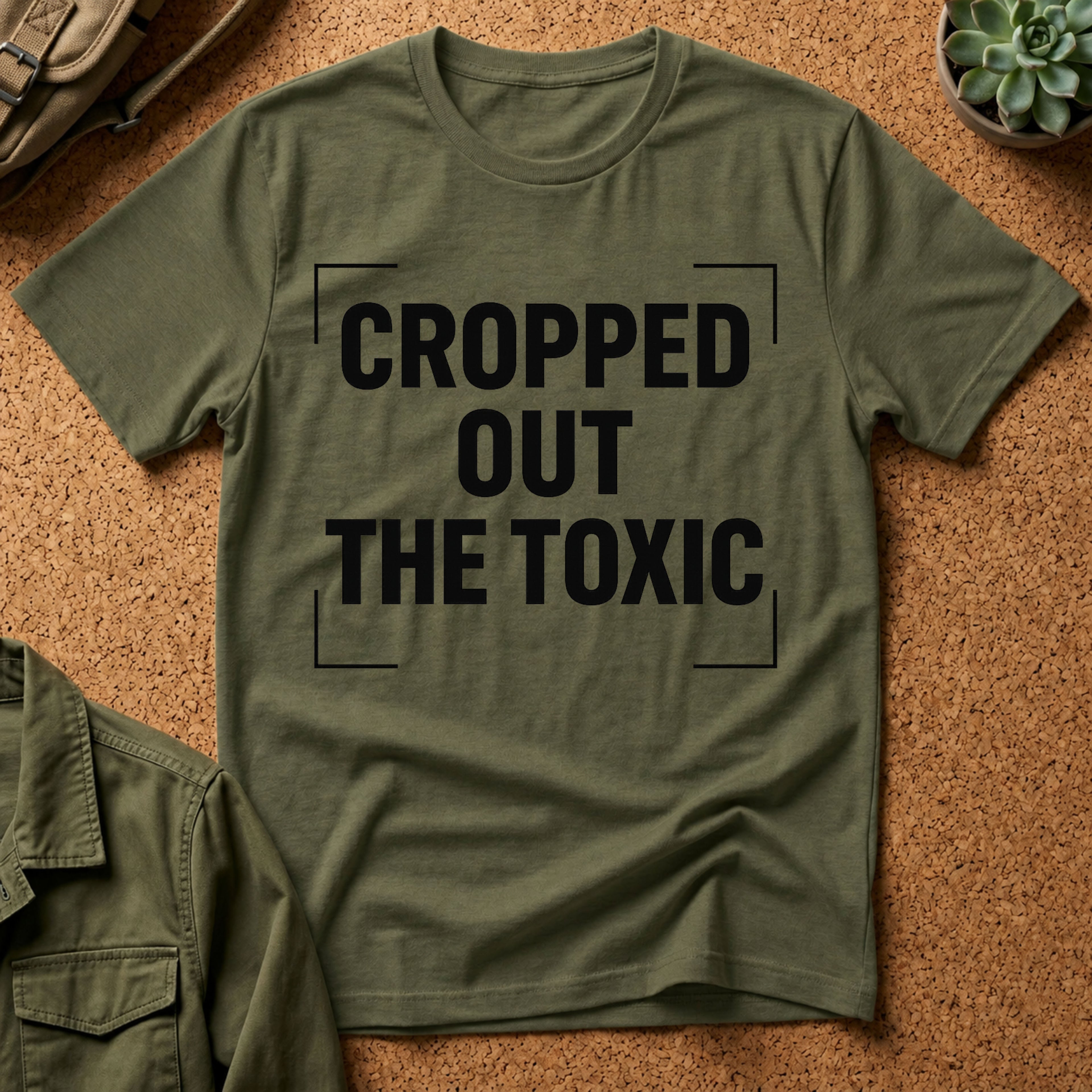 Cropped Out The Toxic T-Shirt