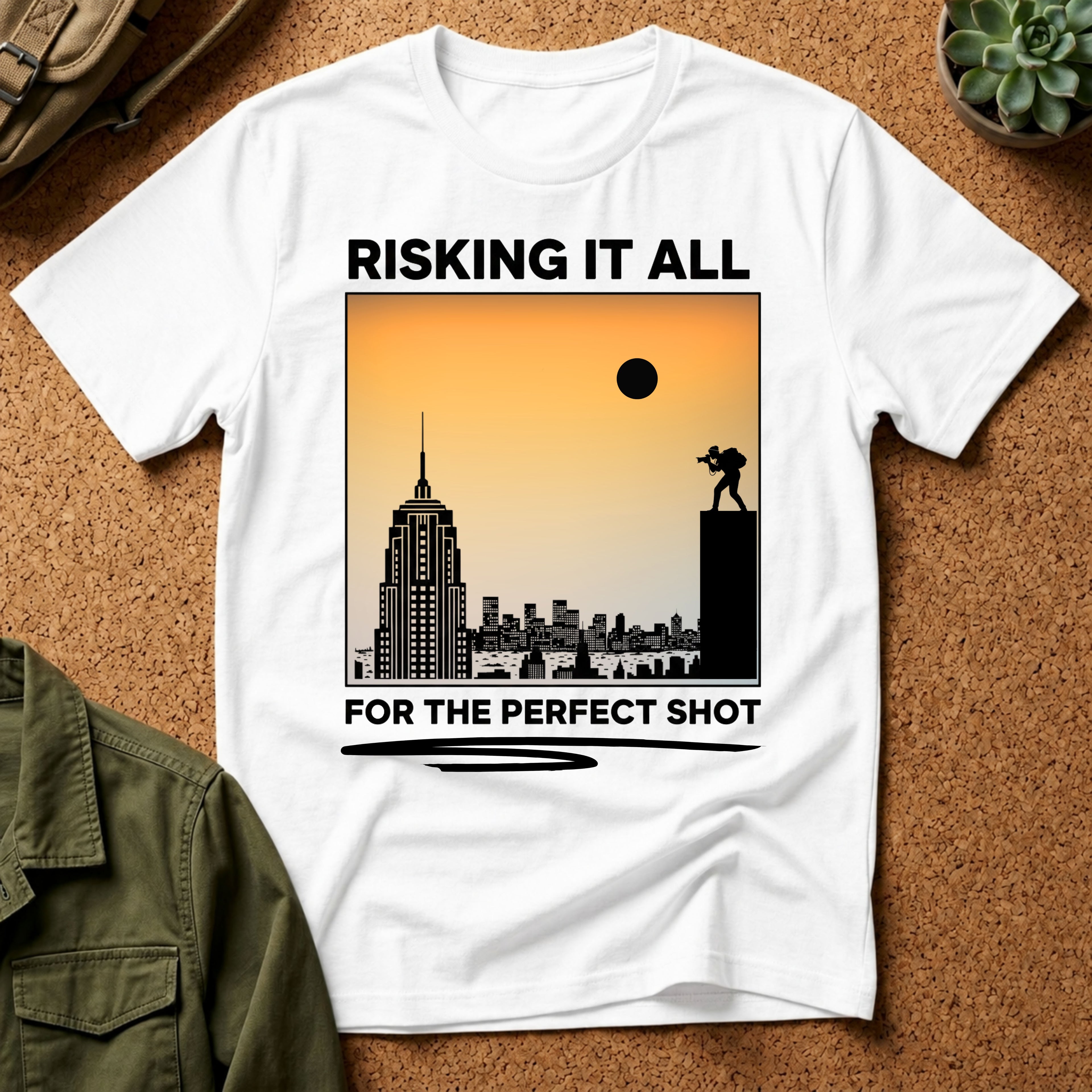 Risking It All For The Perfect Shot T-Shirt