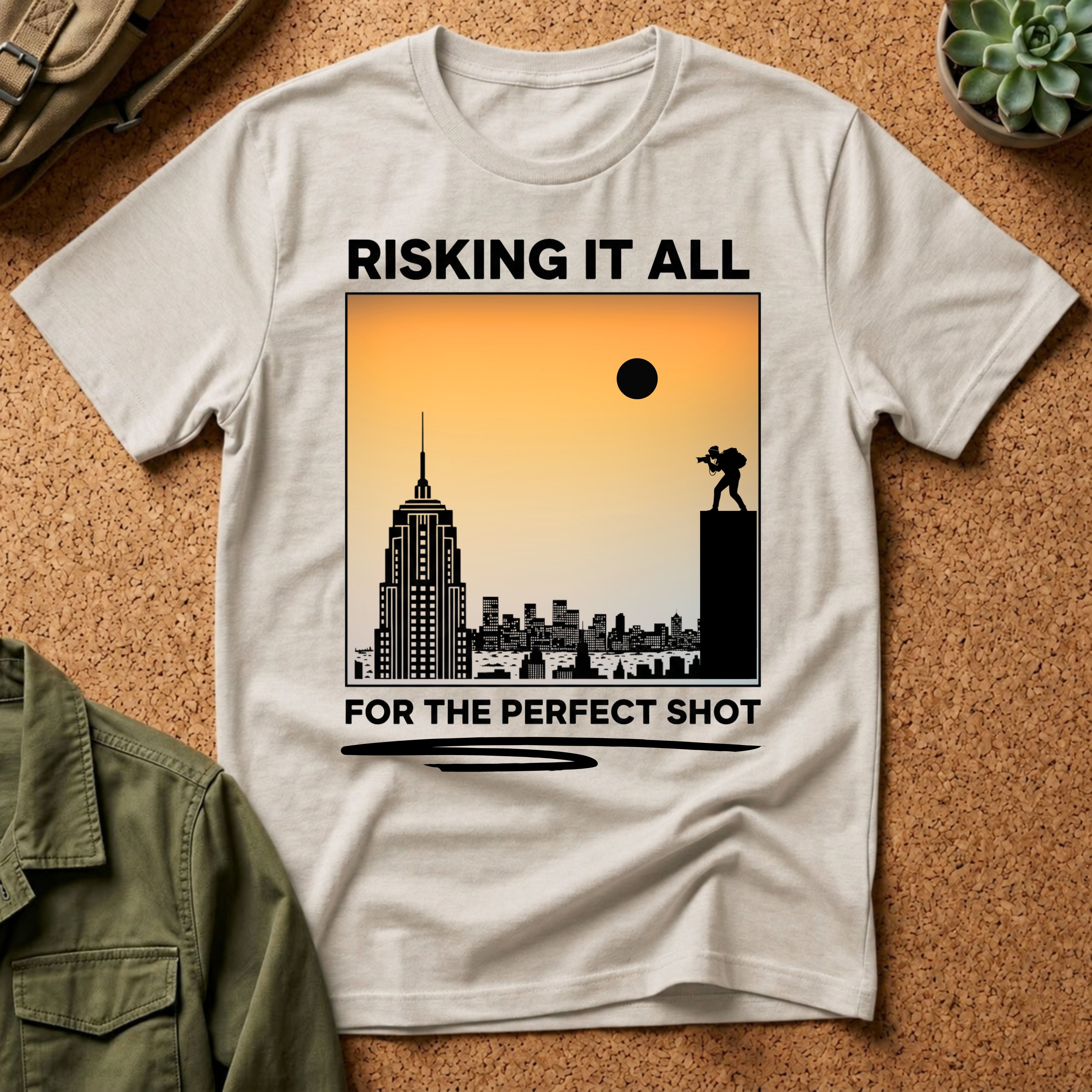 Risking It All For The Perfect Shot T-Shirt