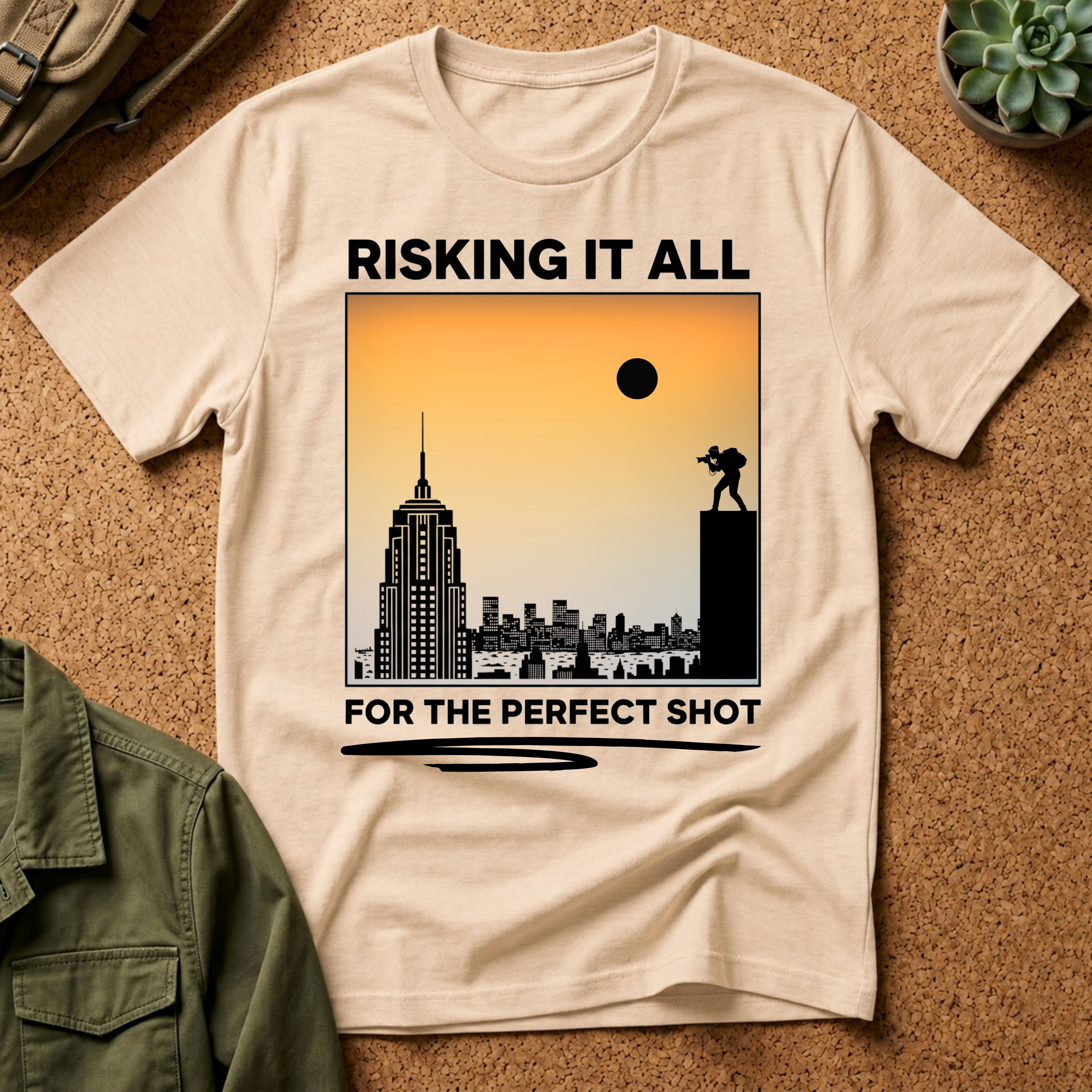 Risking It All For The Perfect Shot T-Shirt