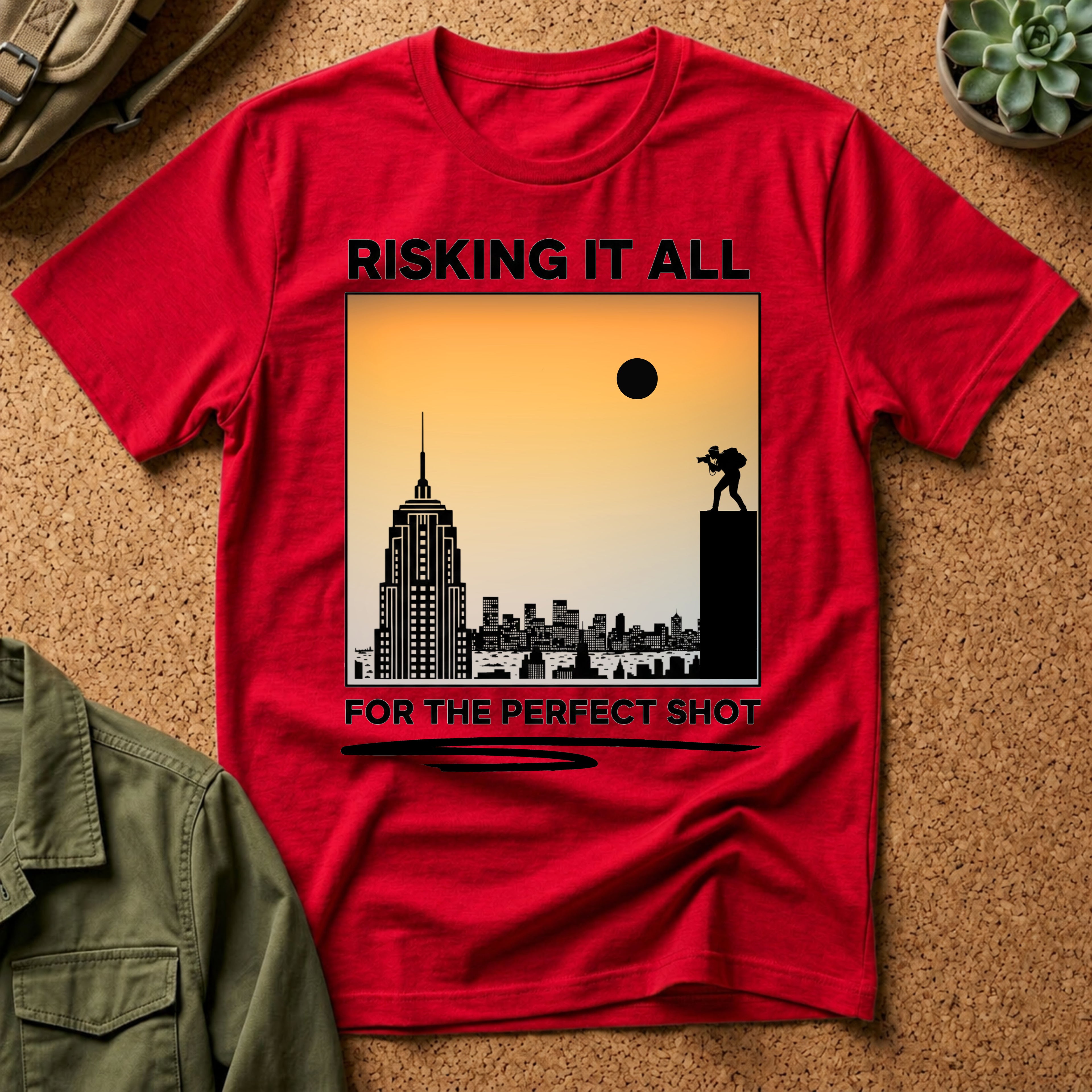 Risking It All For The Perfect Shot T-Shirt