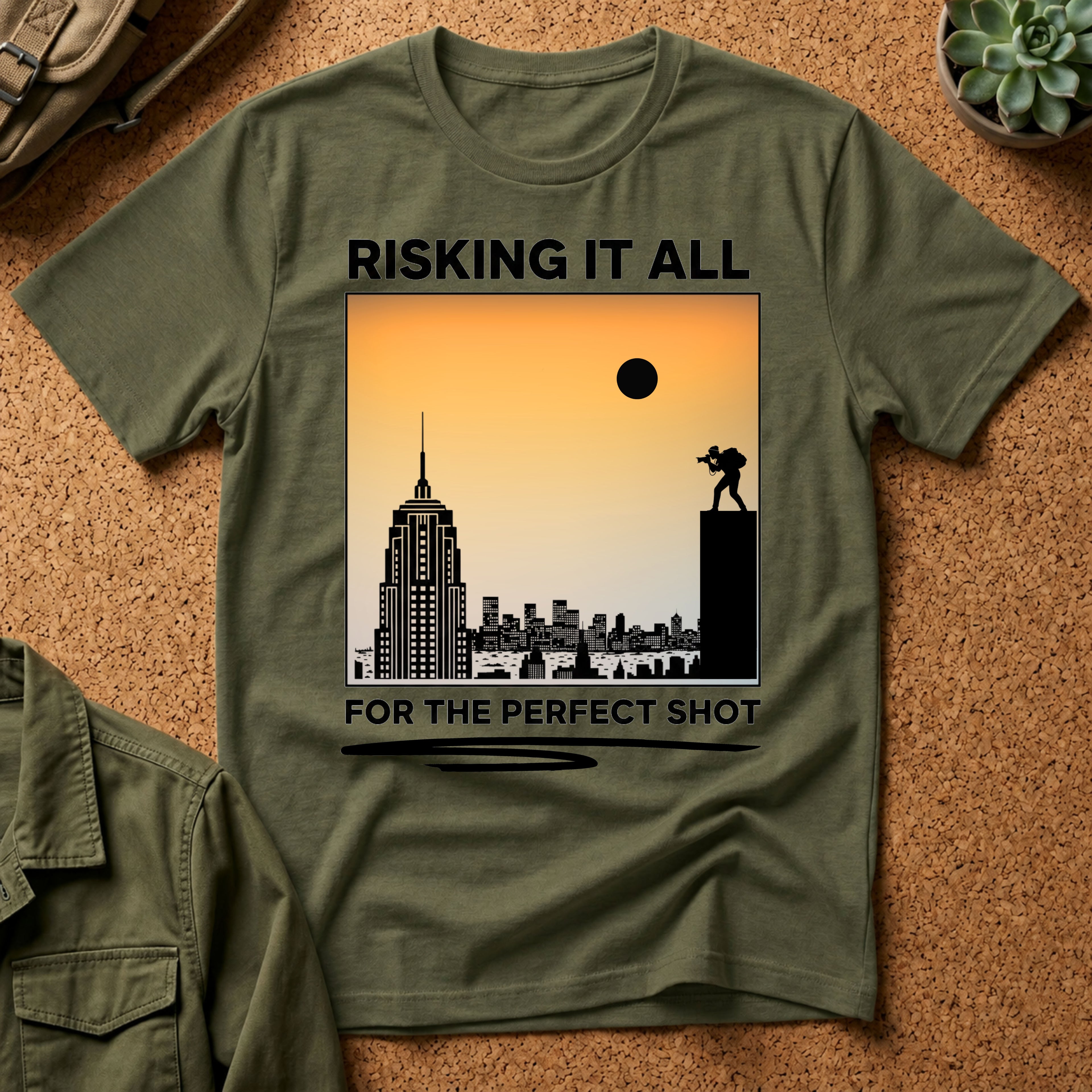 Risking It All For The Perfect Shot T-Shirt