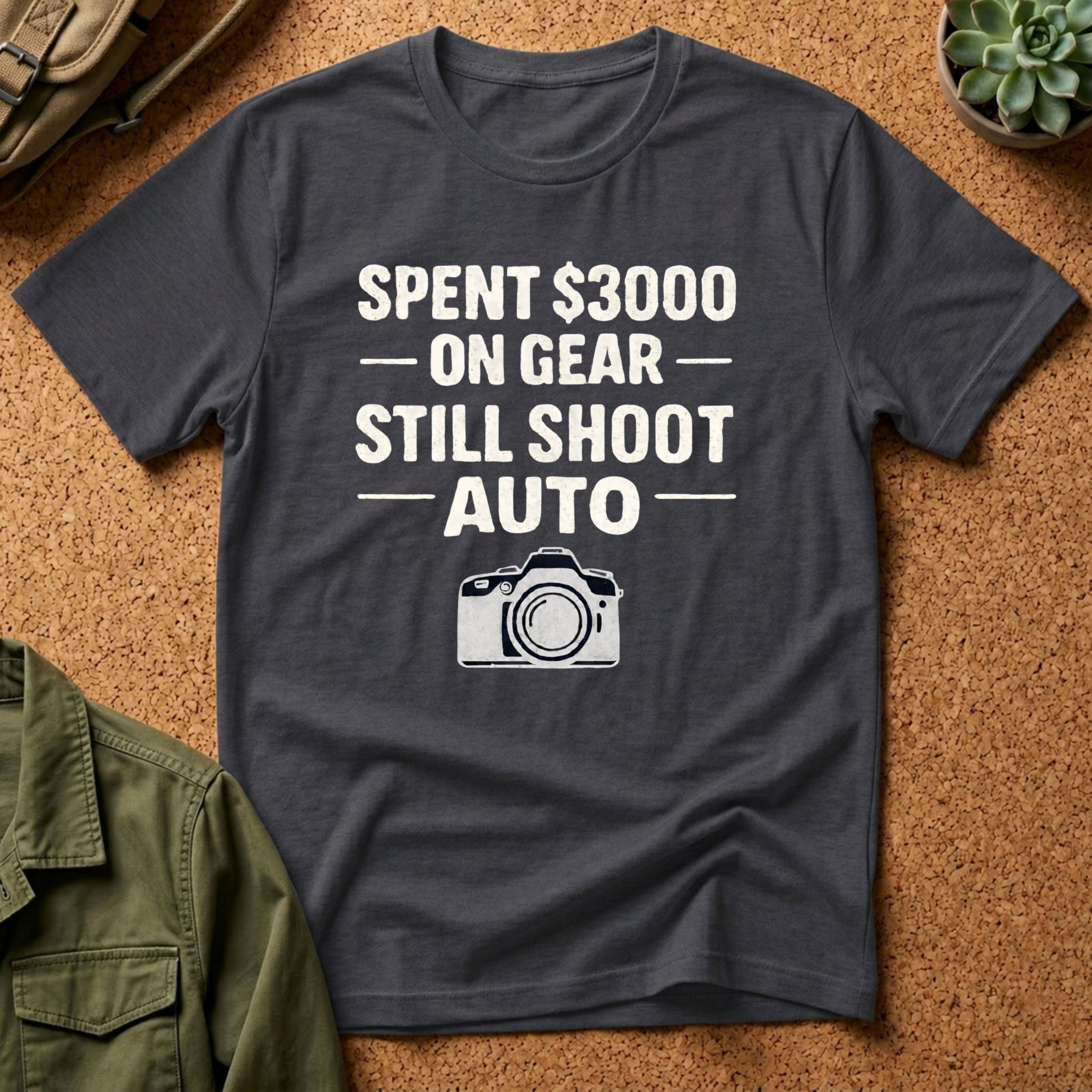 Spent 3000 on Gear Still Shoot Auto T-Shirt