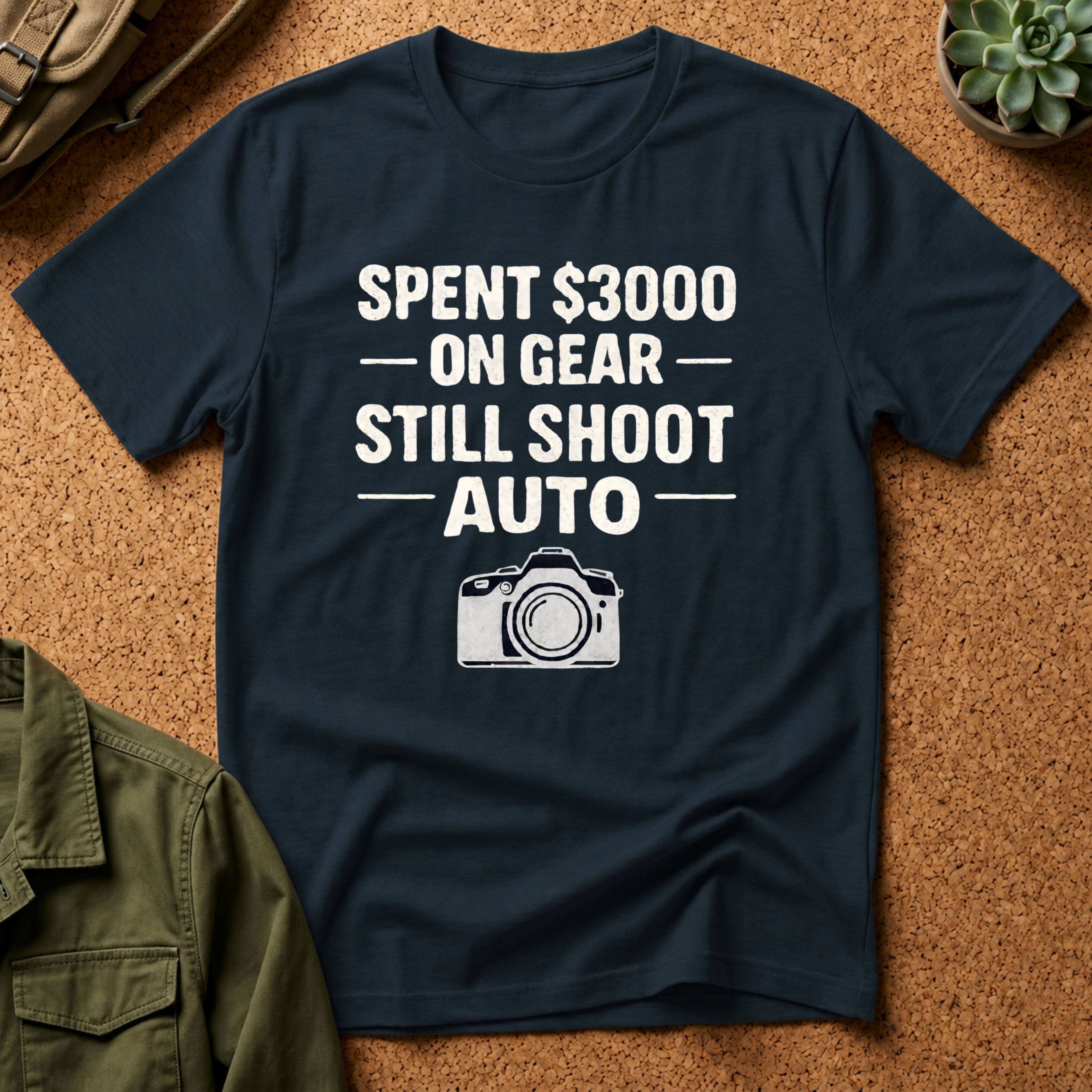 Spent 3000 on Gear Still Shoot Auto T-Shirt