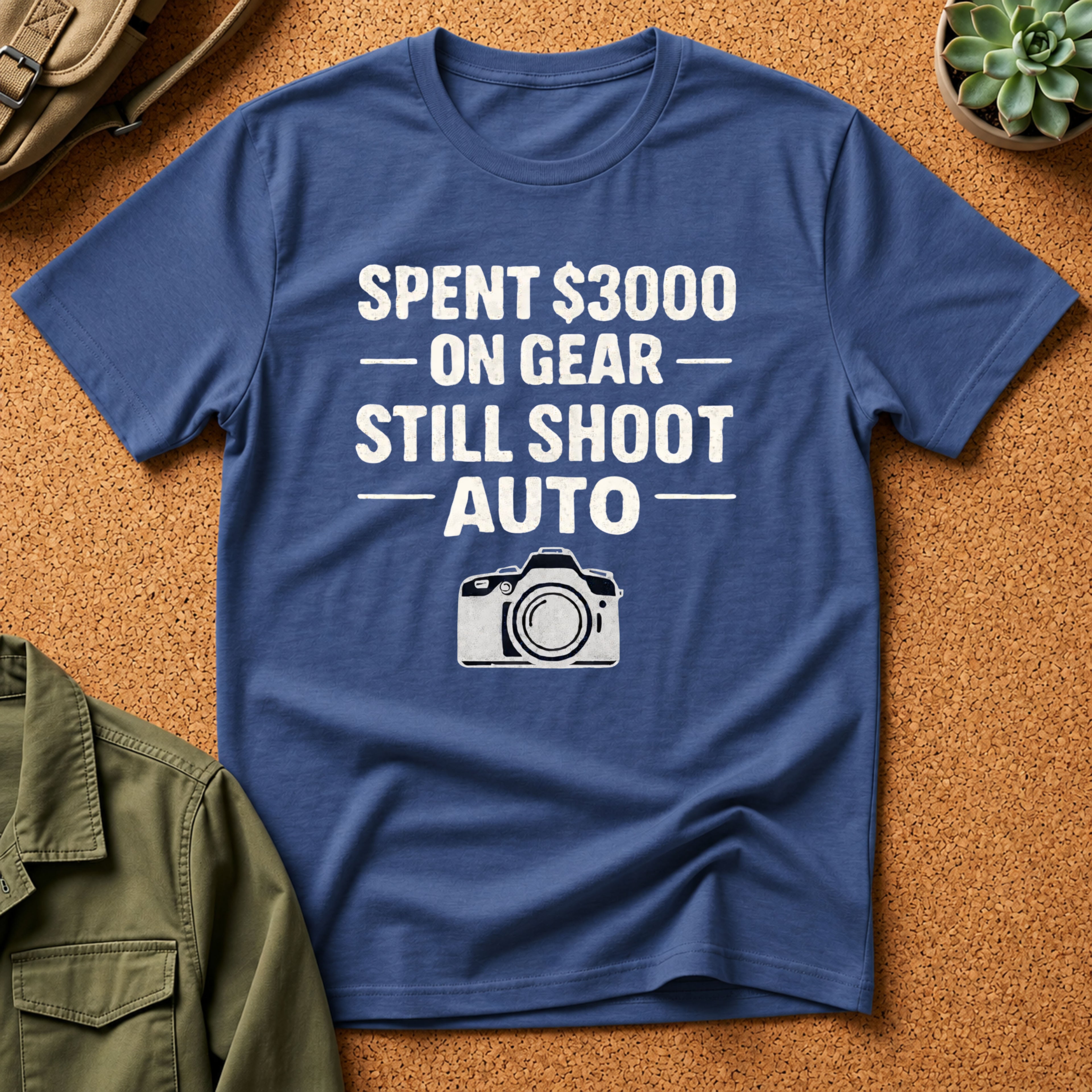Spent 3000 on Gear Still Shoot Auto T-Shirt
