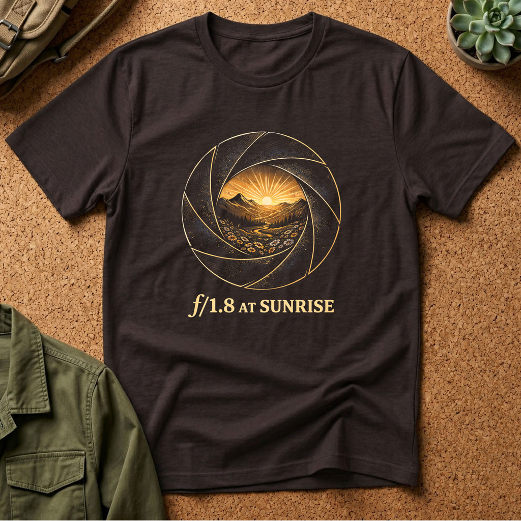 F/1.8 At Sunrise T-Shirt