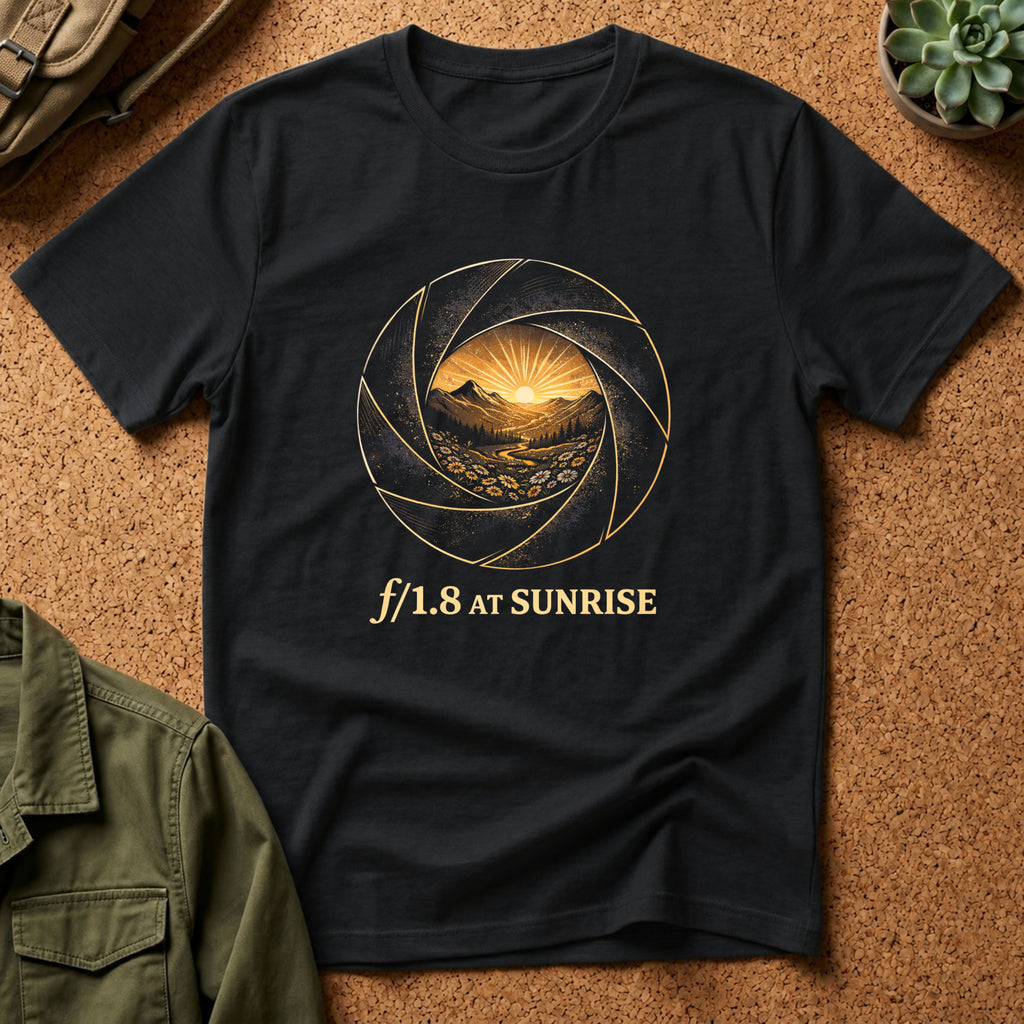 F/1.8 At Sunrise T-Shirt