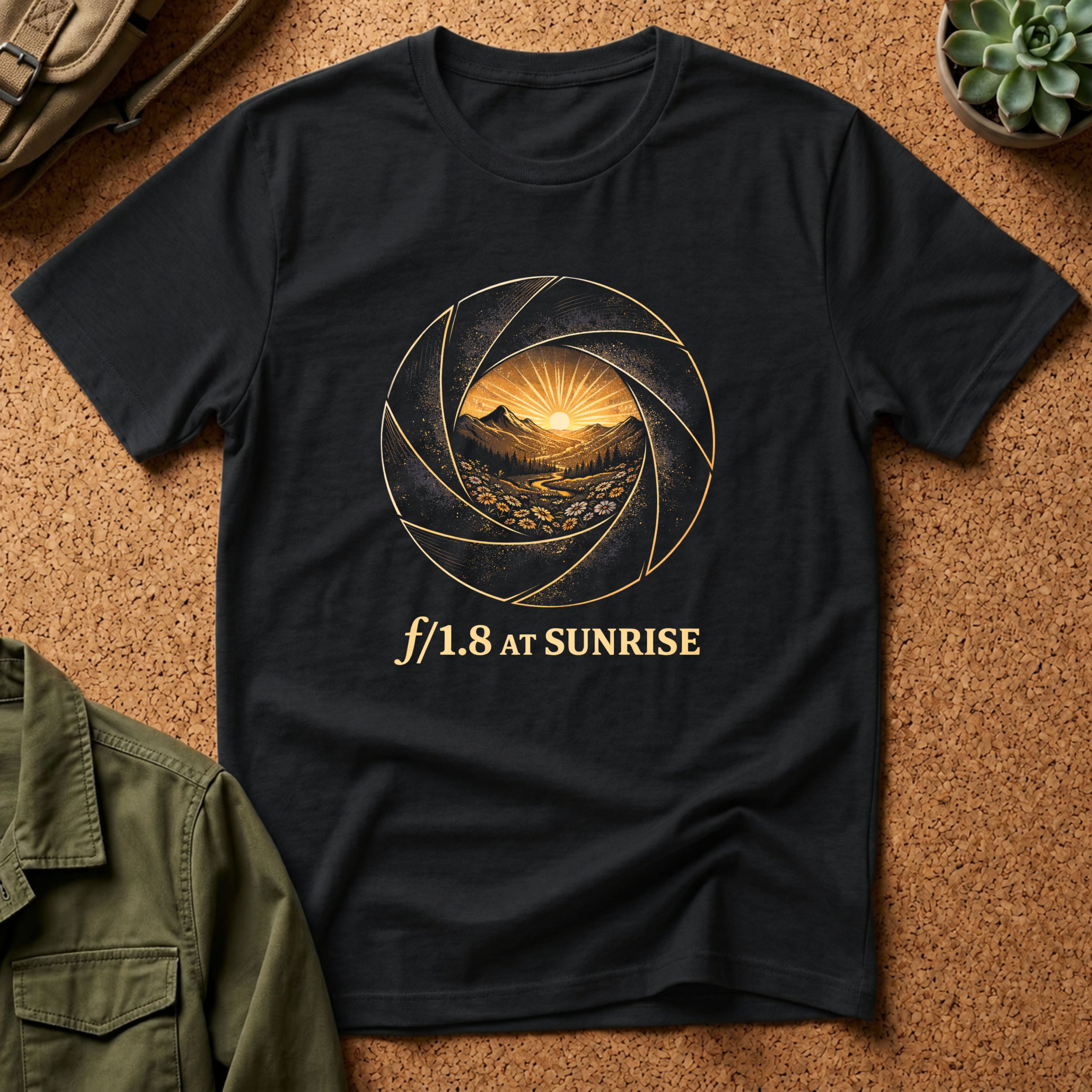 F/1.8 At Sunrise T-Shirt