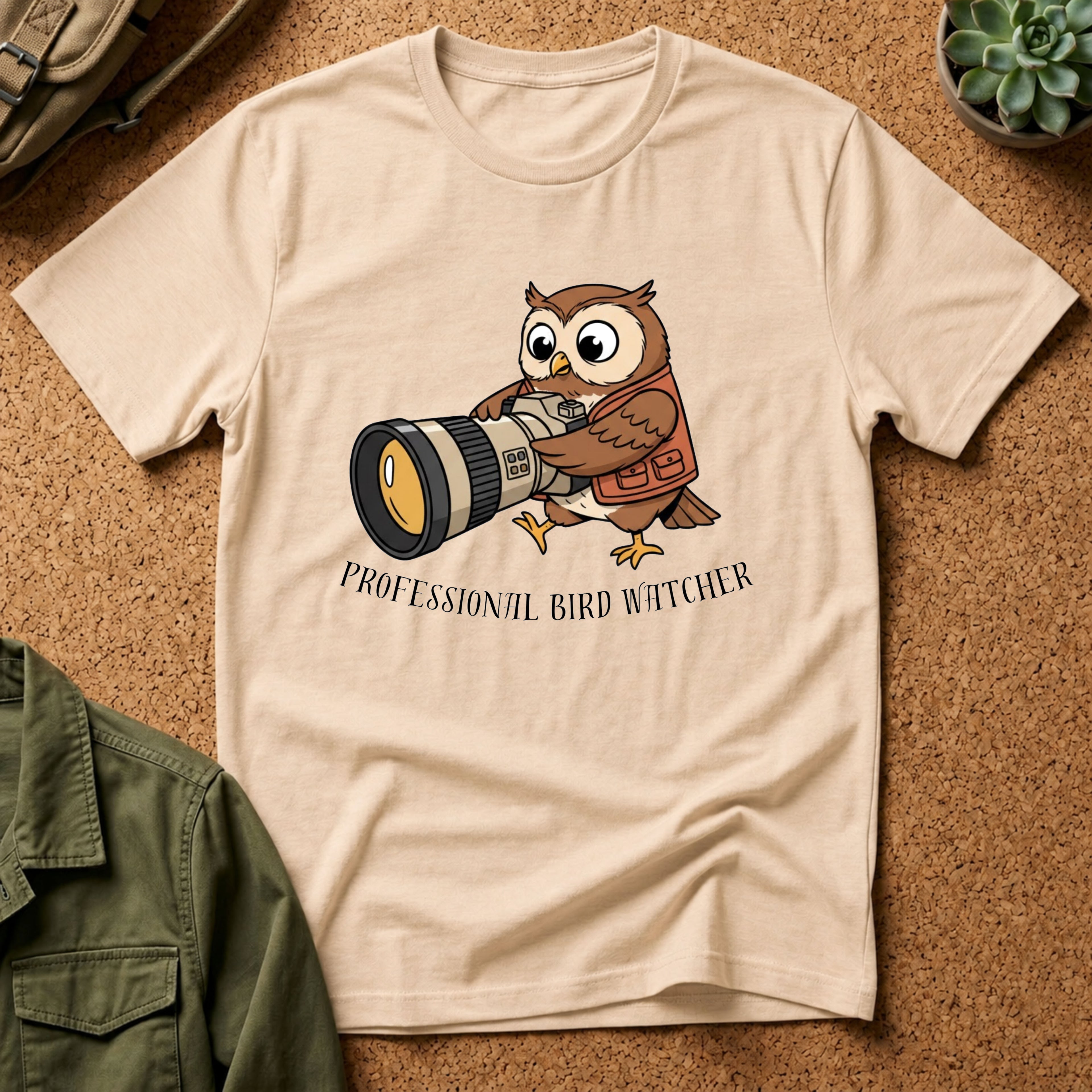 Professional Bird Watcher T-Shirt