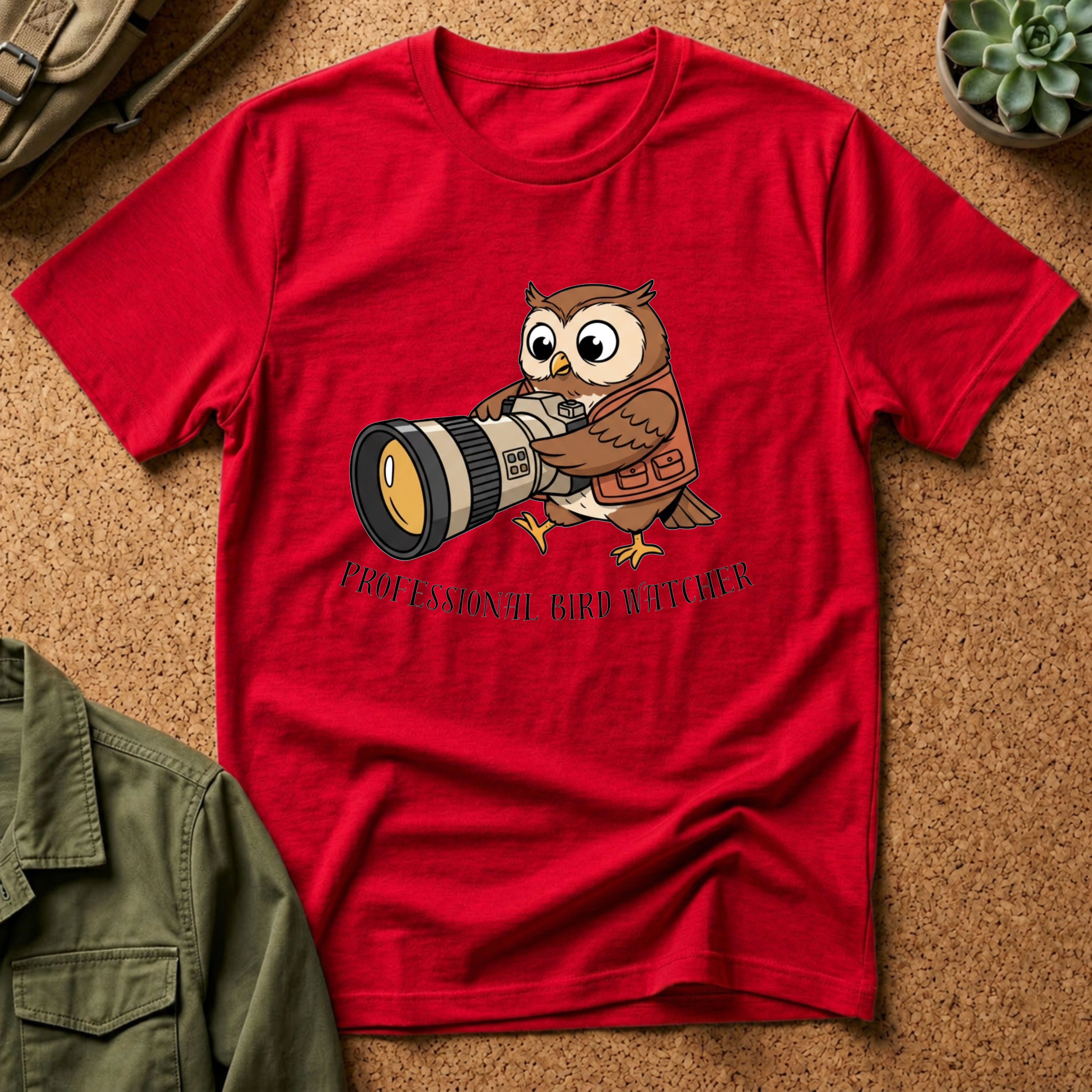 Professional Bird Watcher T-Shirt
