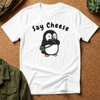 Say Cheese Penguin T-Shirt