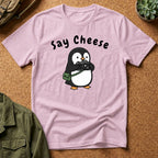 Say Cheese Penguin T-Shirt