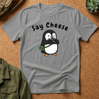 Say Cheese Penguin T-Shirt
