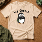 Say Cheese Penguin T-Shirt