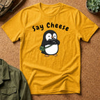 Say Cheese Penguin T-Shirt