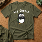 Say Cheese Penguin T-Shirt