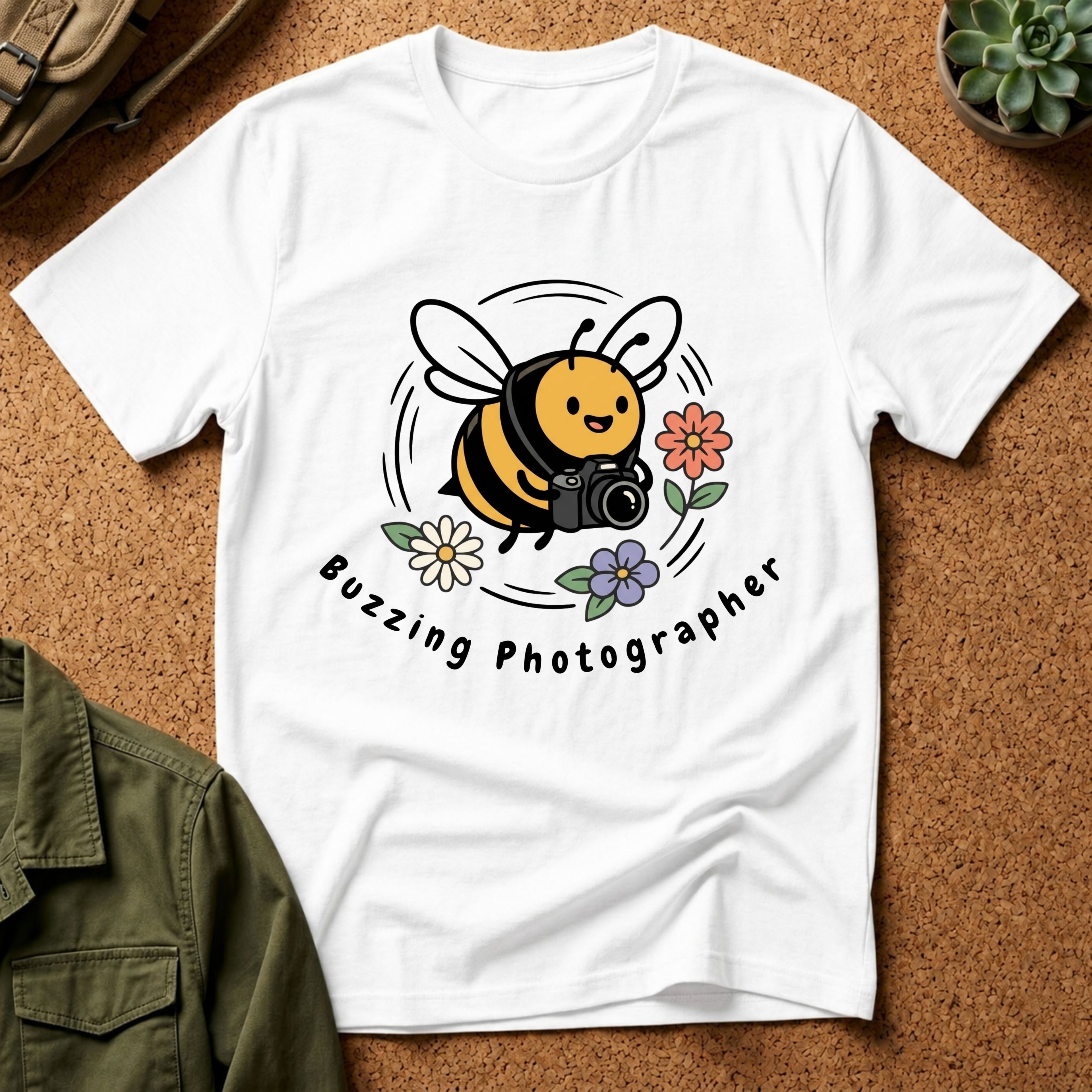 Buzzing Photographer T-Shirt
