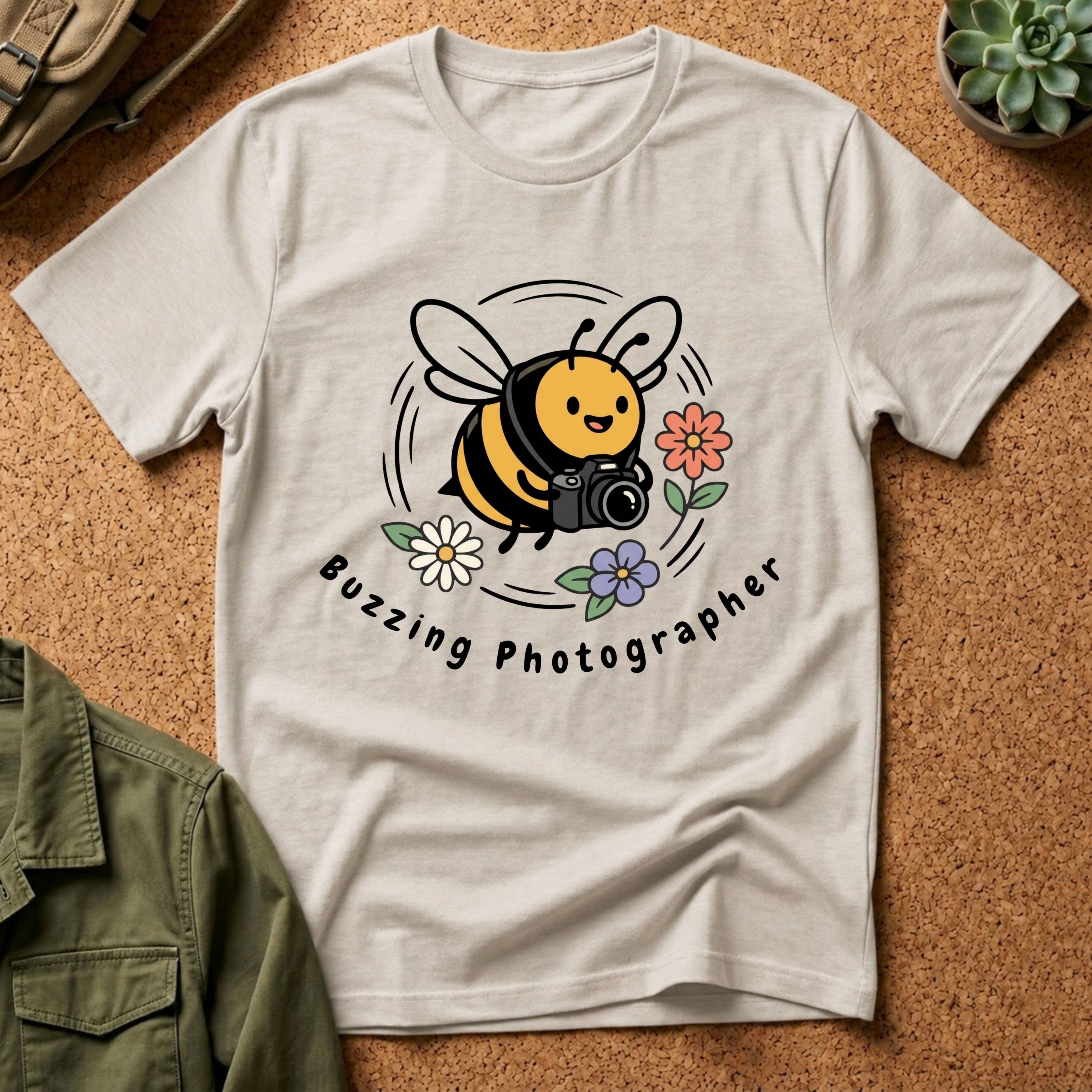 Buzzing Photographer T-Shirt
