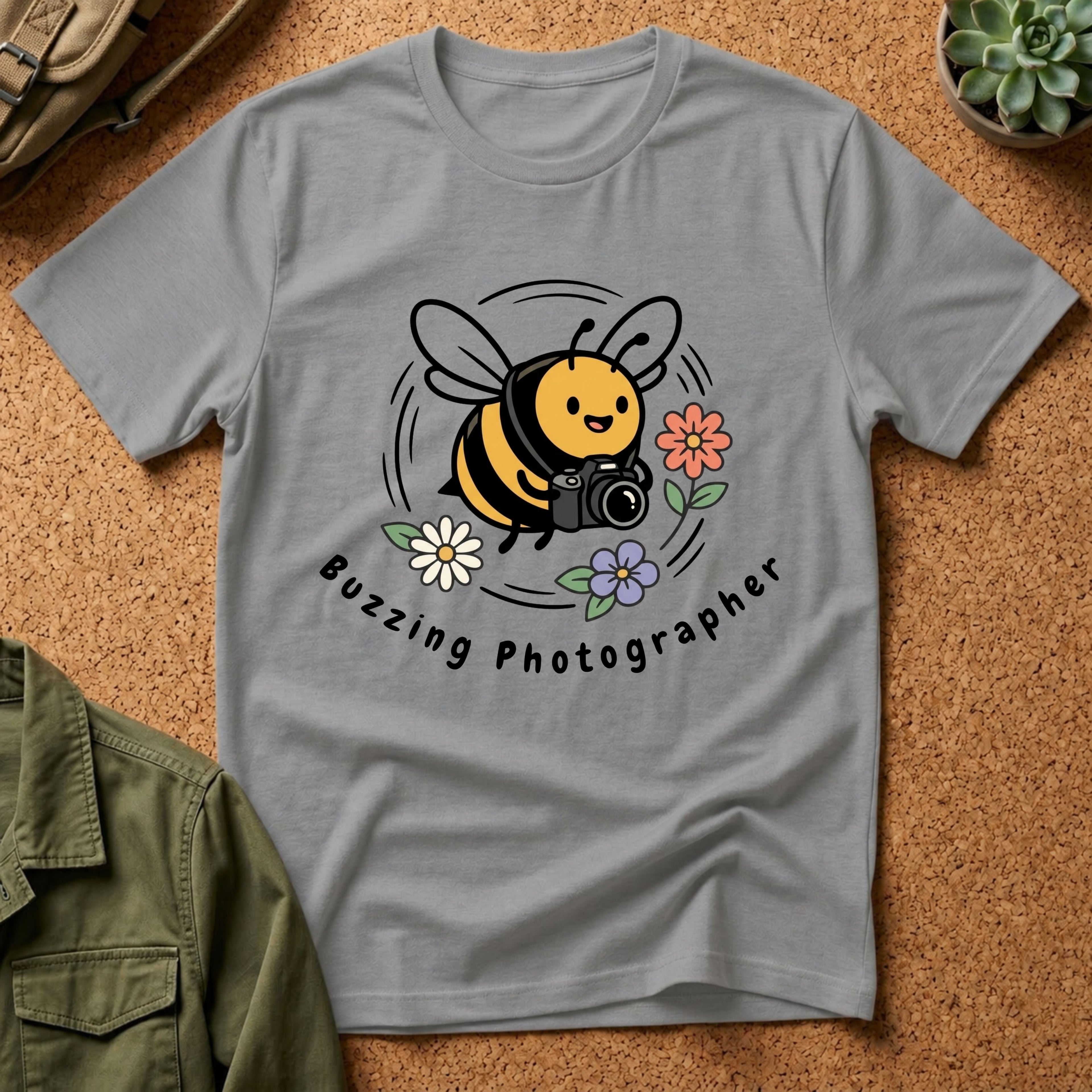 Buzzing Photographer T-Shirt