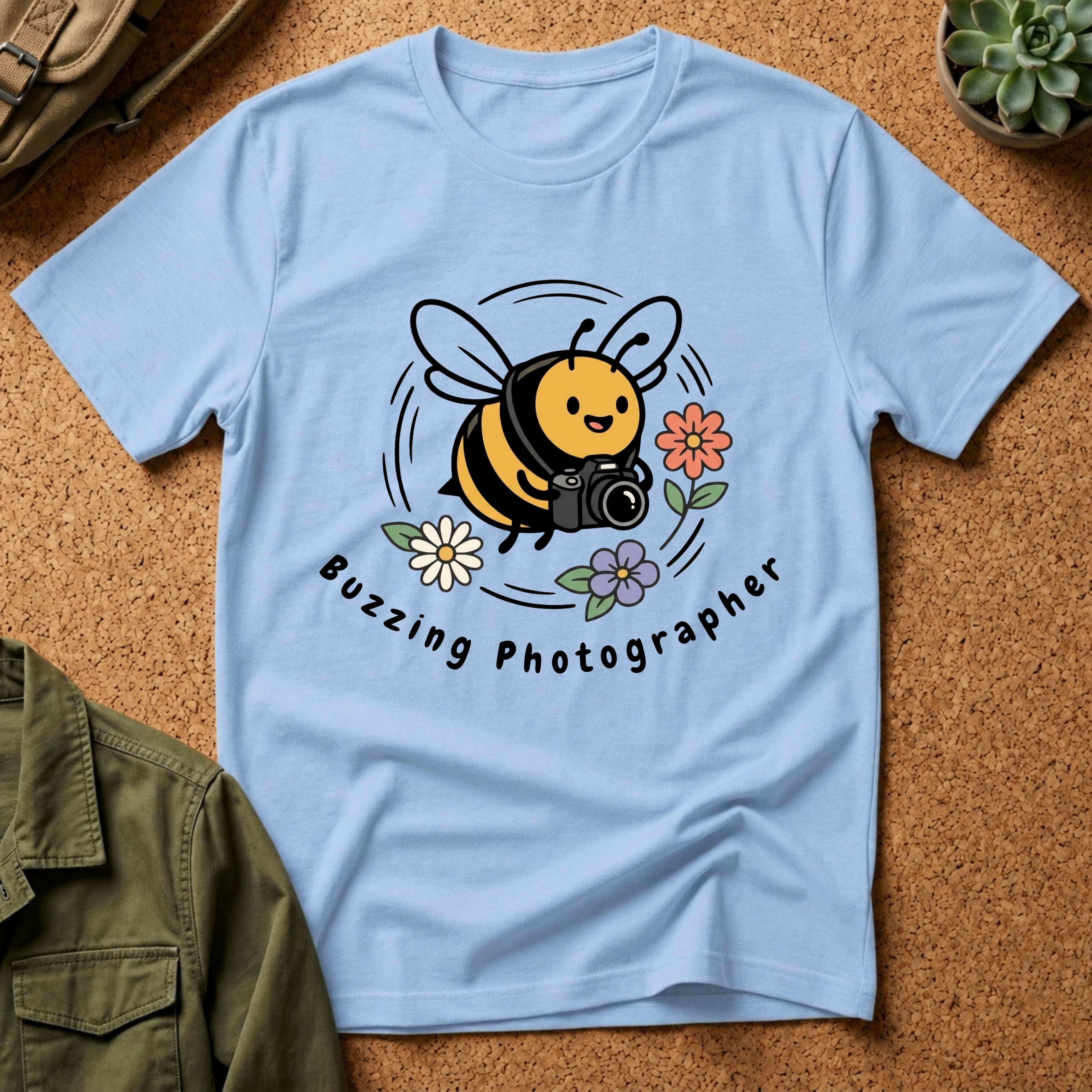 Buzzing Photographer T-Shirt