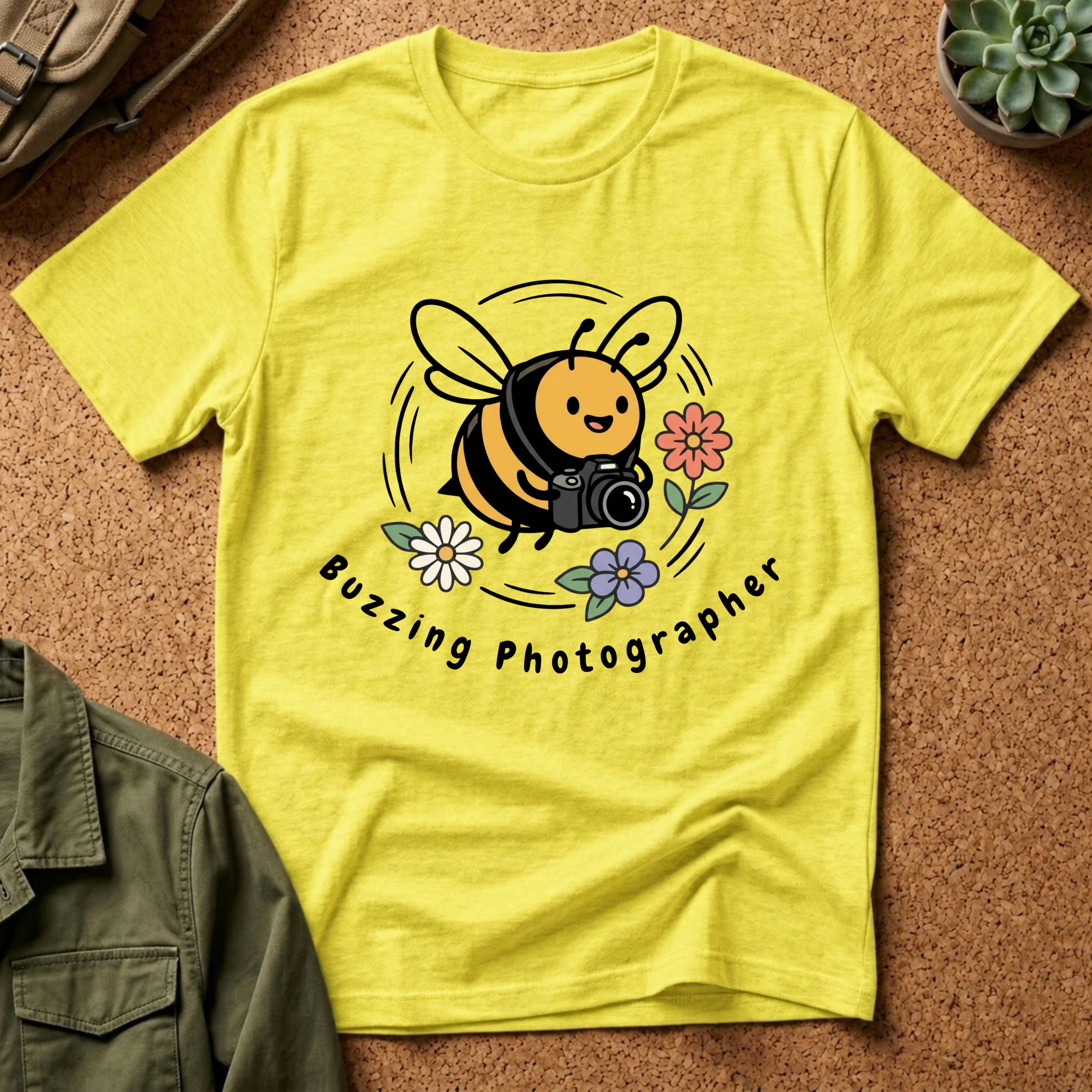 Buzzing Photographer T-Shirt