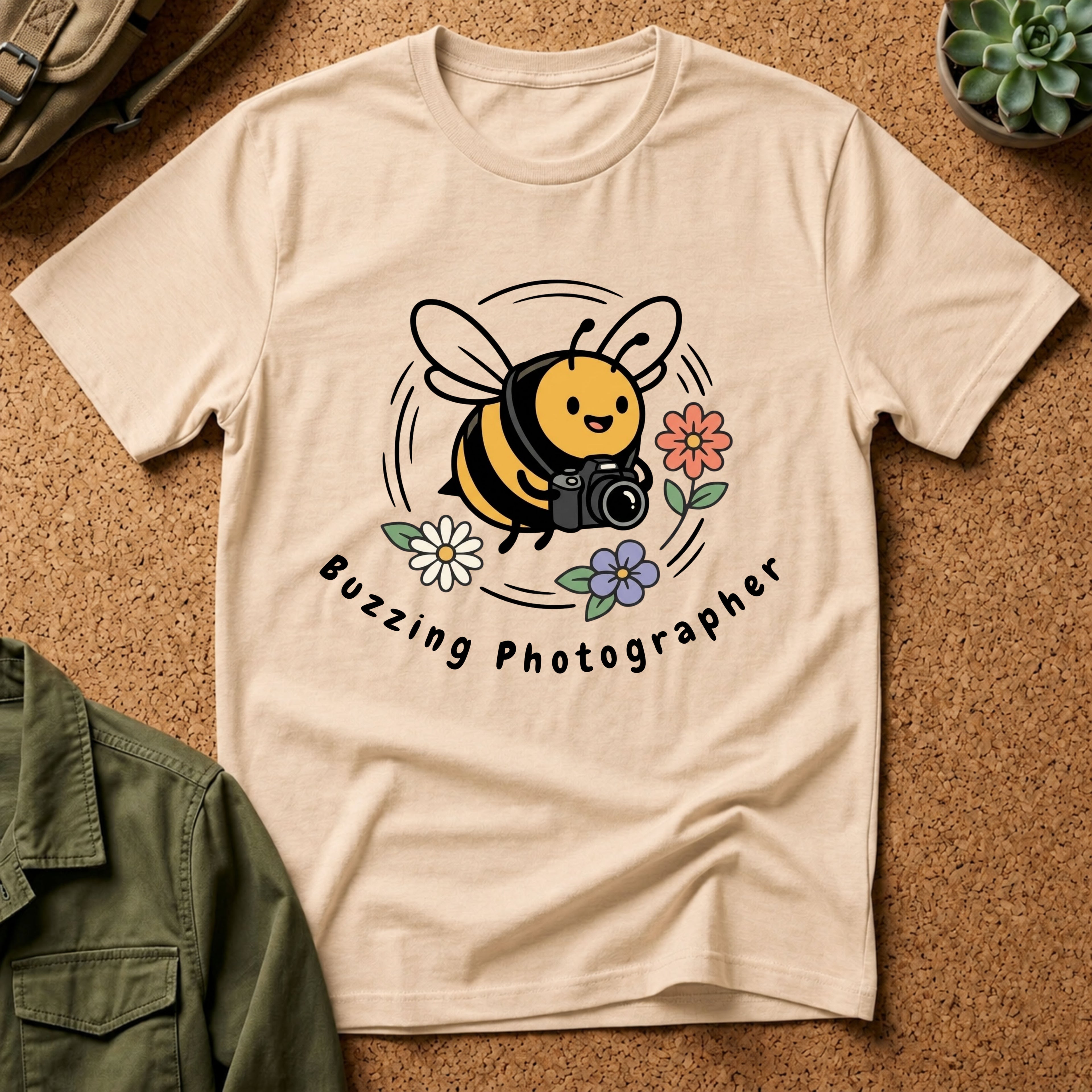 Buzzing Photographer T-Shirt