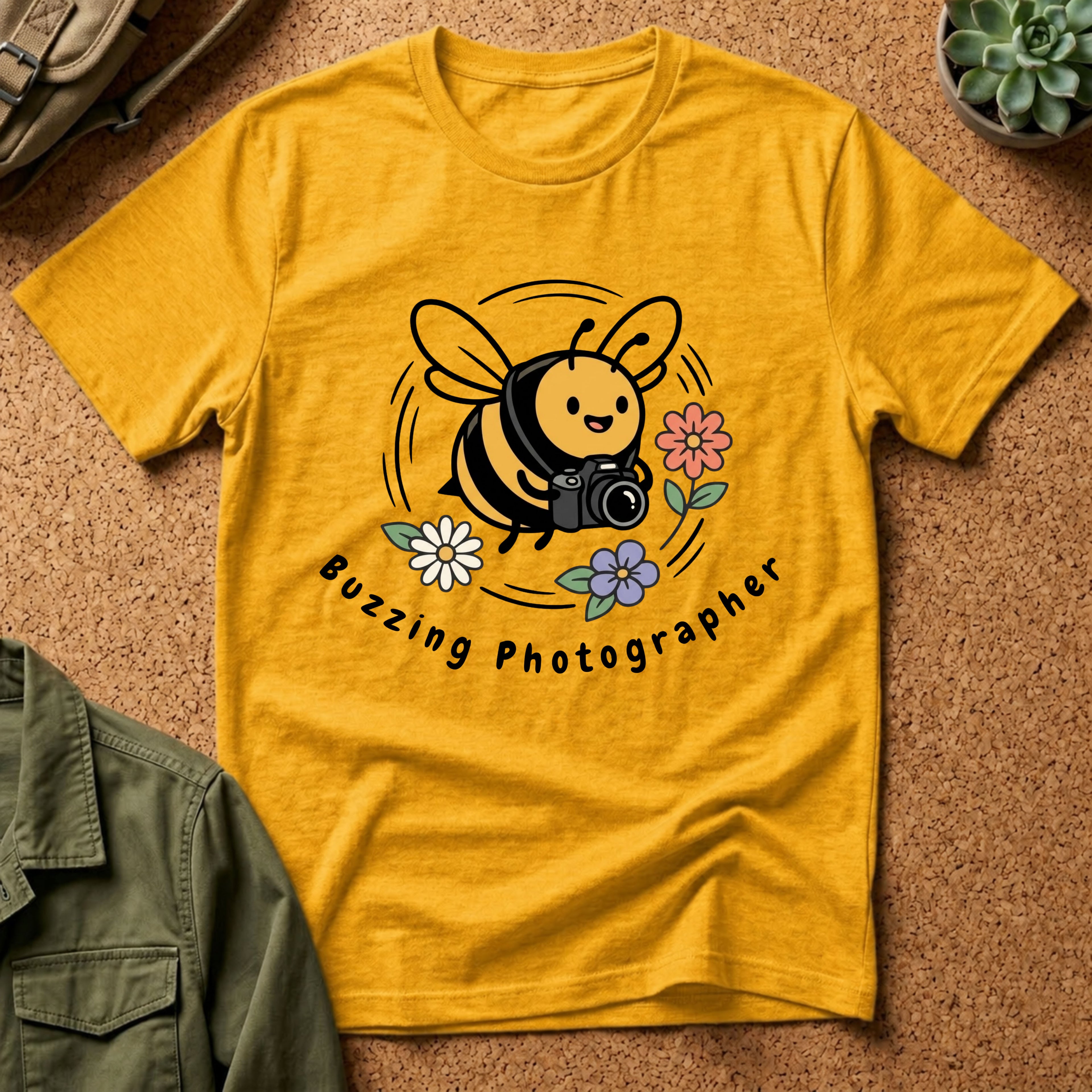 Buzzing Photographer T-Shirt