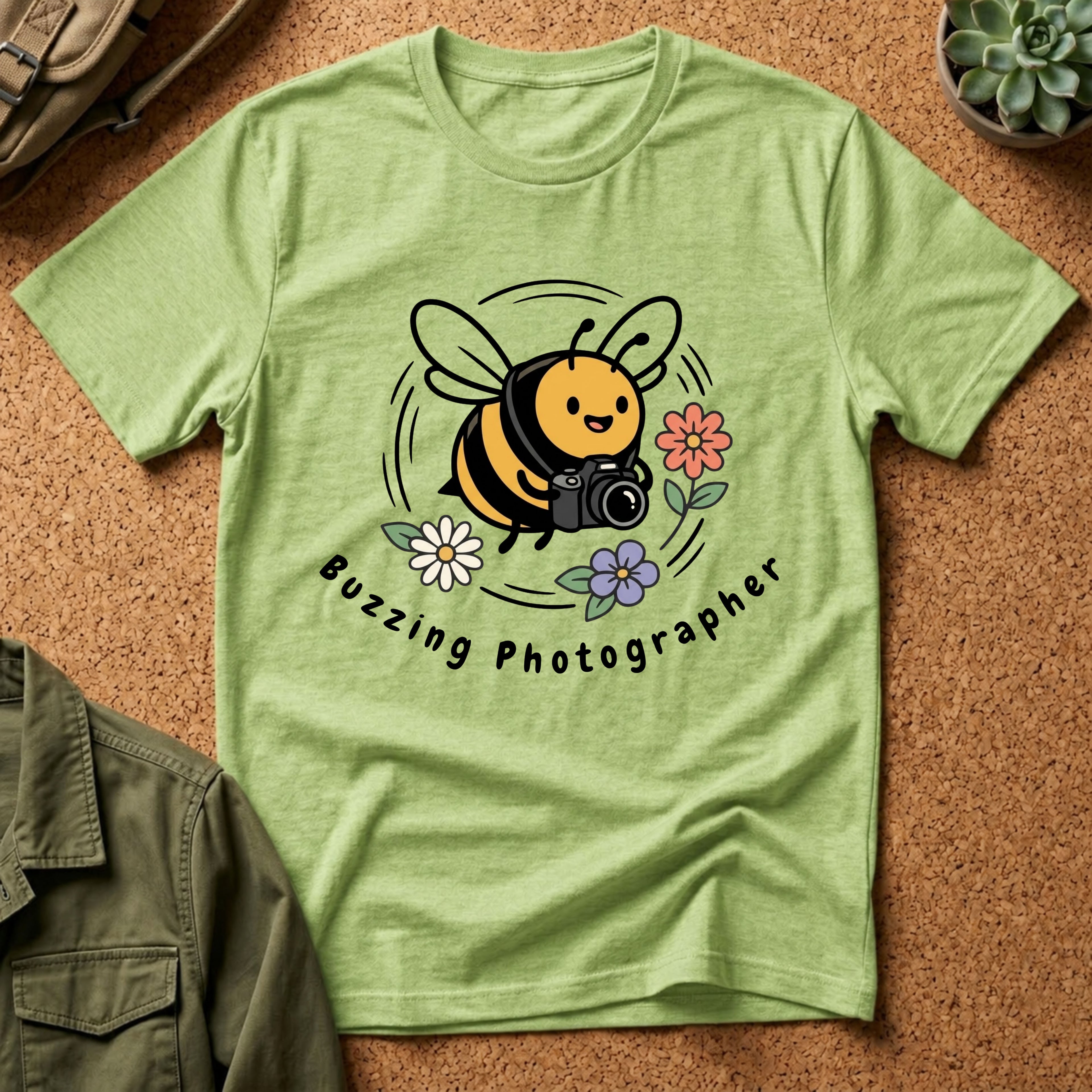 Buzzing Photographer T-Shirt
