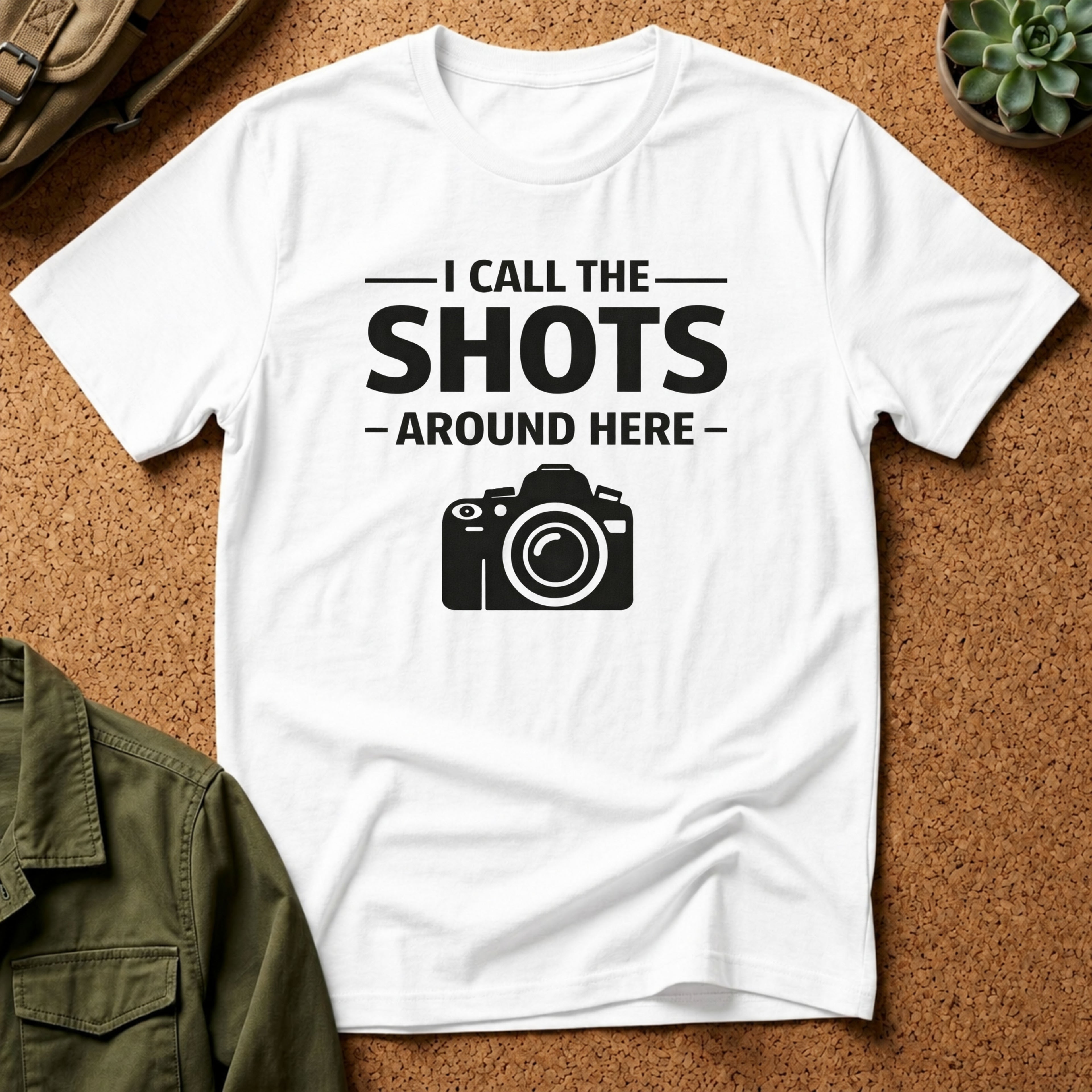 I Call The SHOTS Around Here T-Shirt