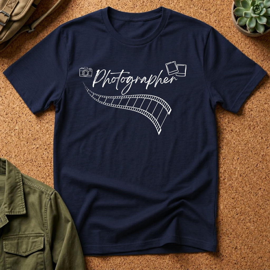 Photographer Film Reel T-Shirt