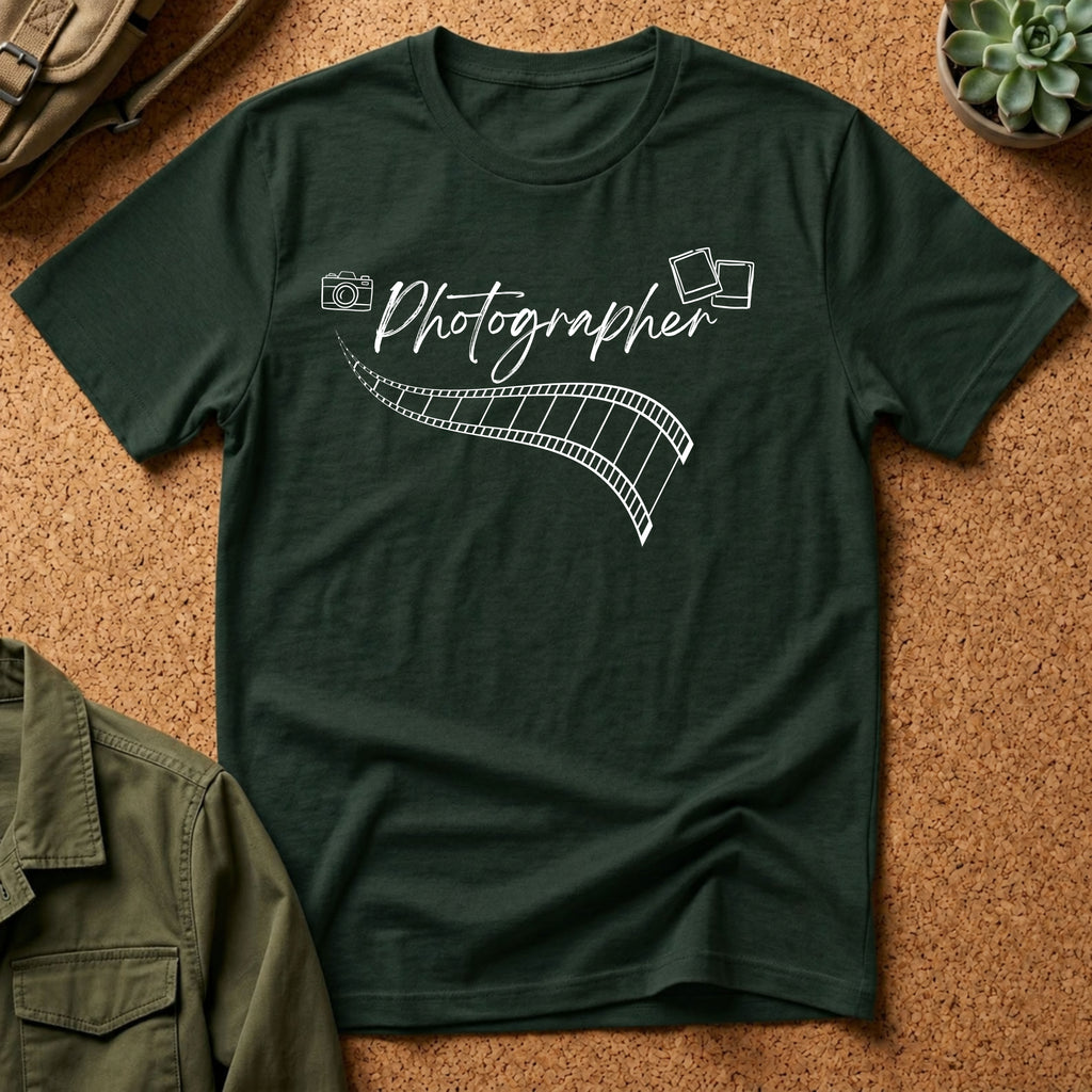Photographer Film Reel T-Shirt