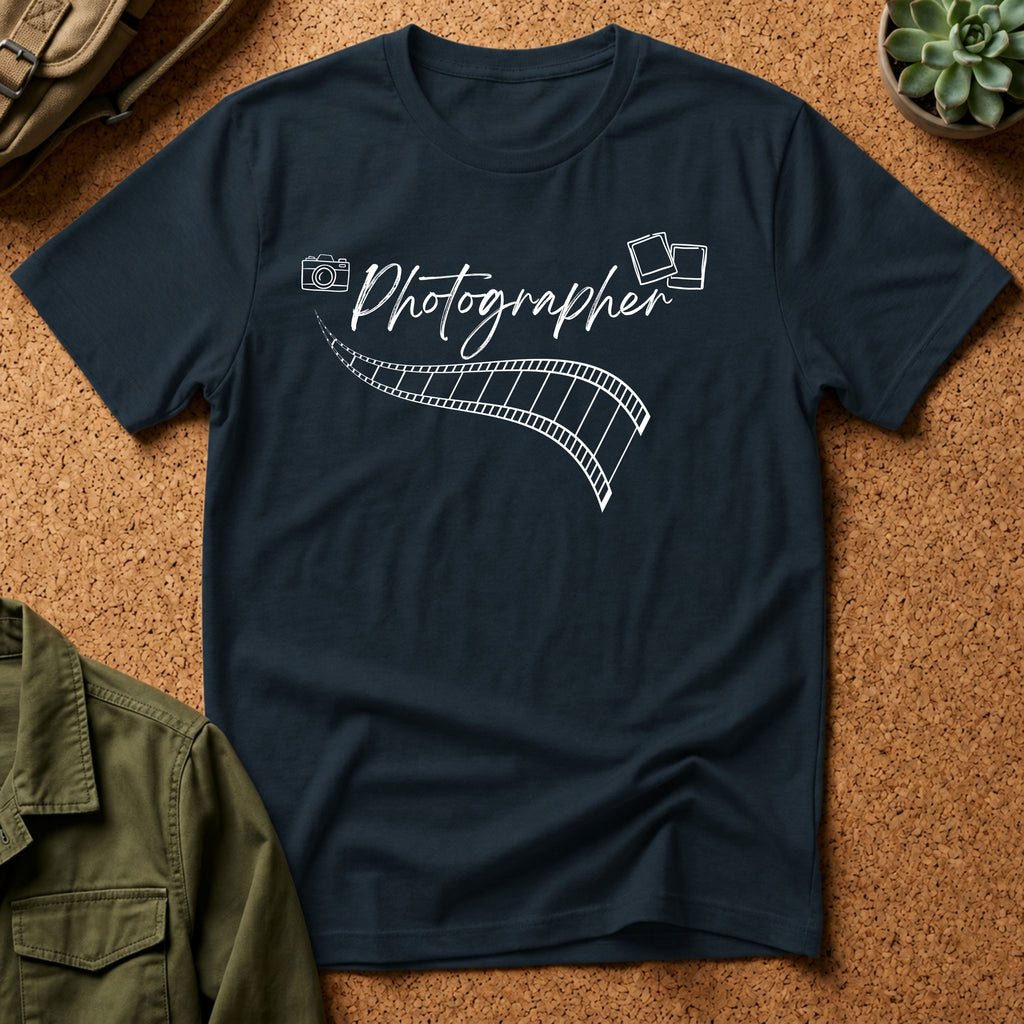 Photographer Film Reel T-Shirt