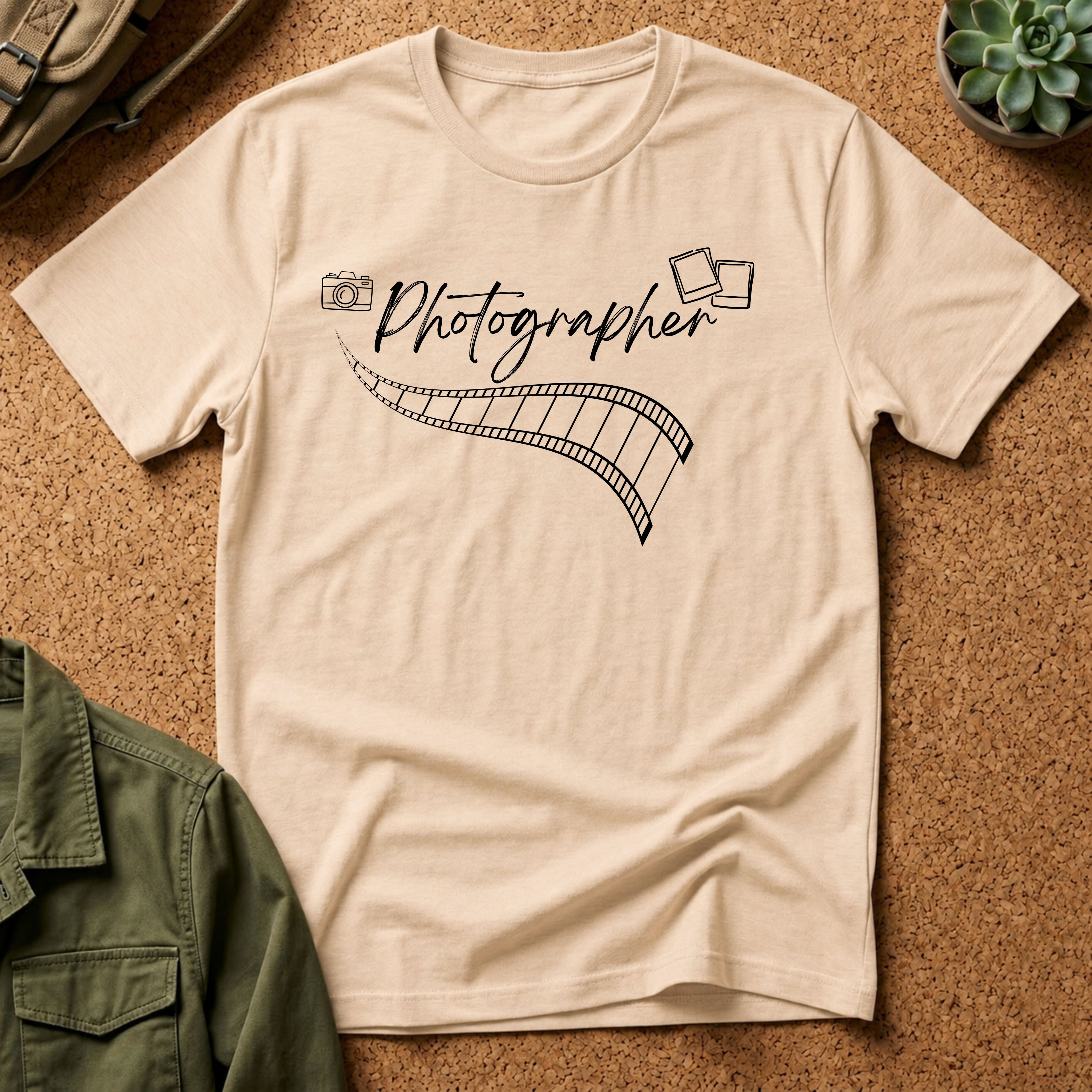 Photographer Film Reel T-Shirt
