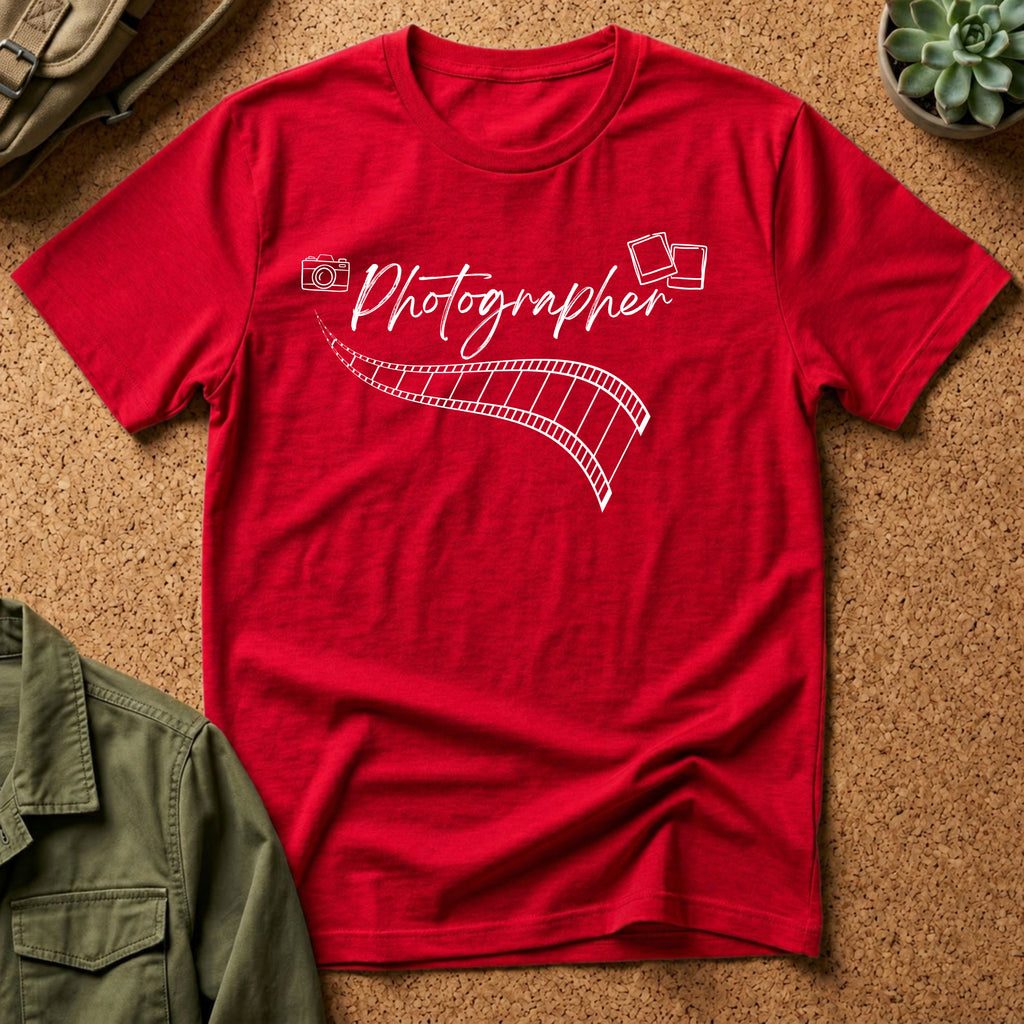 Photographer Film Reel T-Shirt