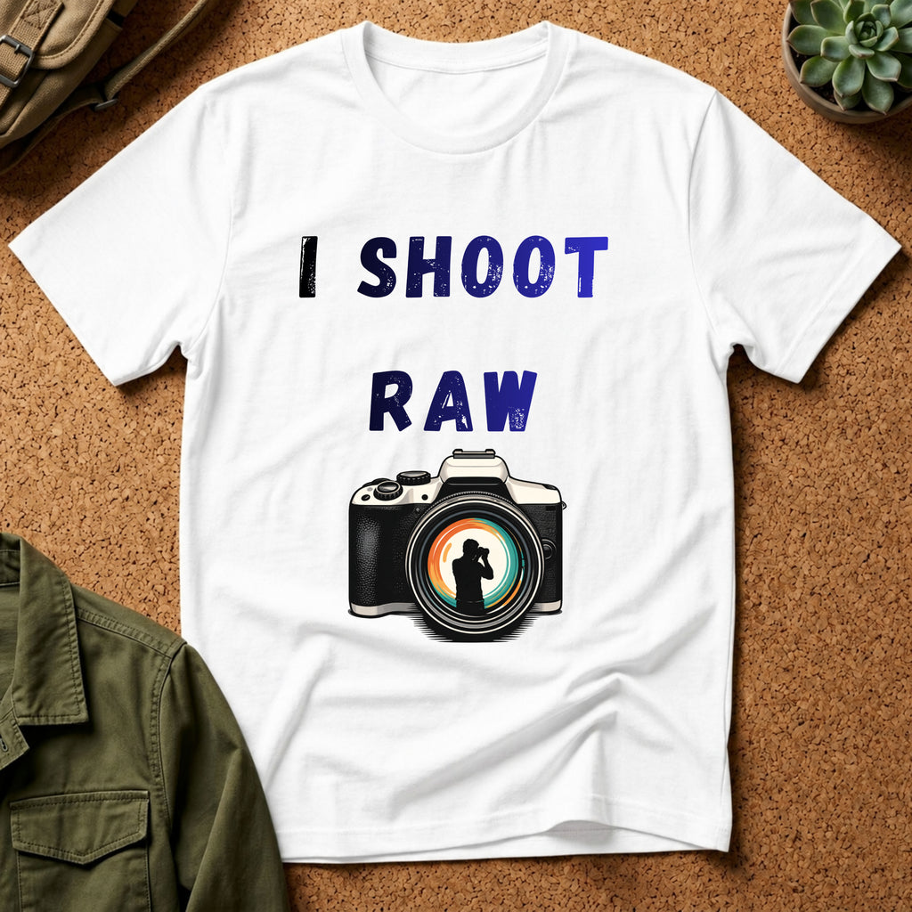 I Shoot RAW T-Shirt