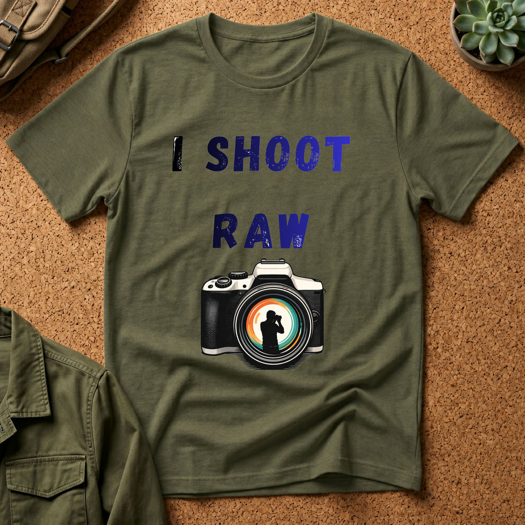 I Shoot RAW T-Shirt