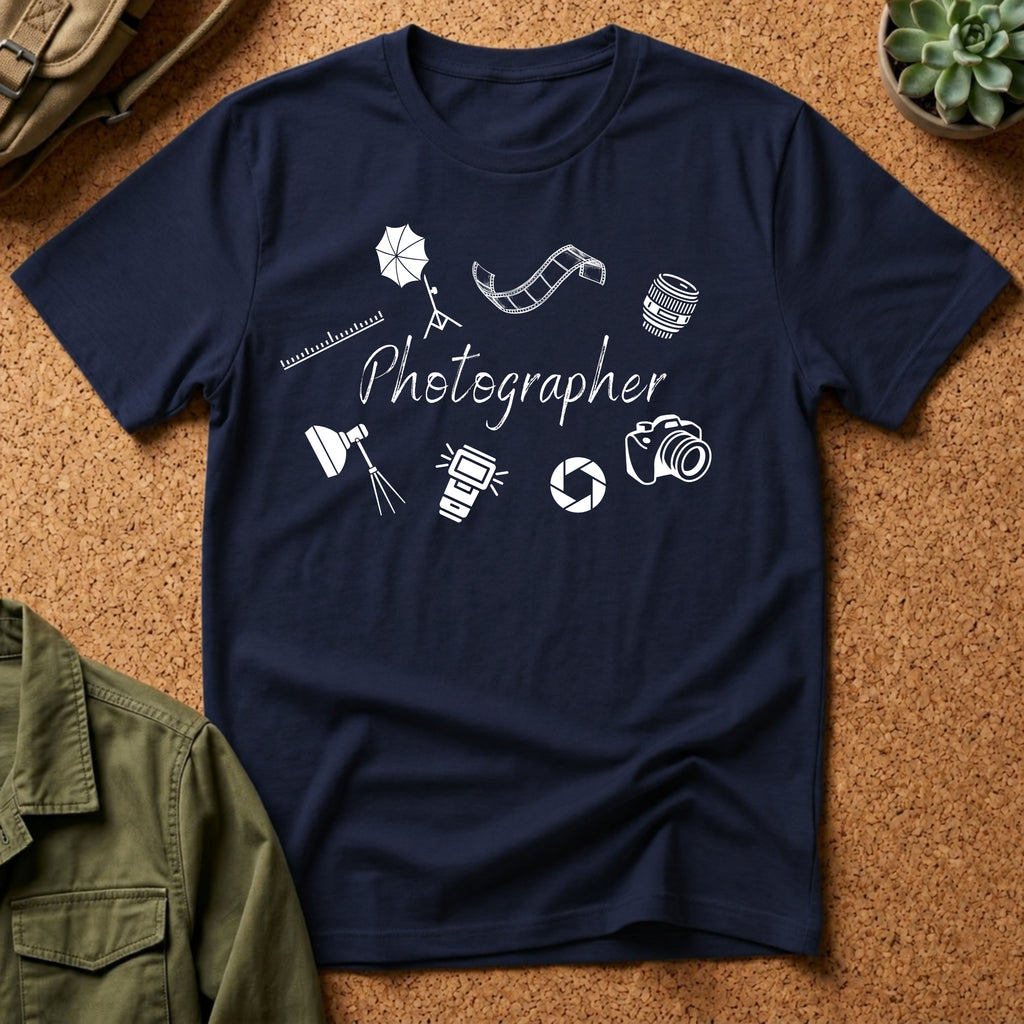 Photographer Camera Gear T-Shirt