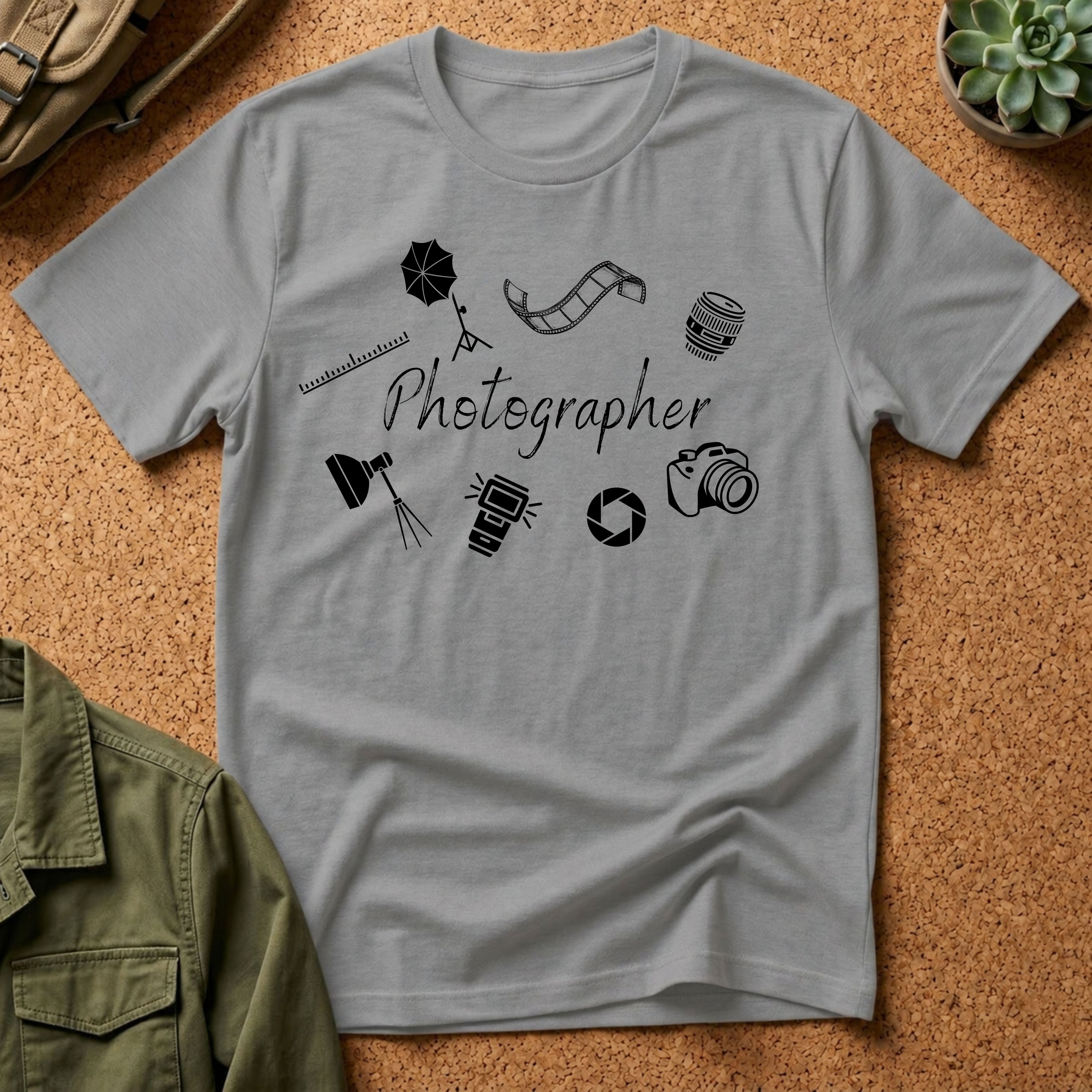 Photographer Camera Gear T-Shirt
