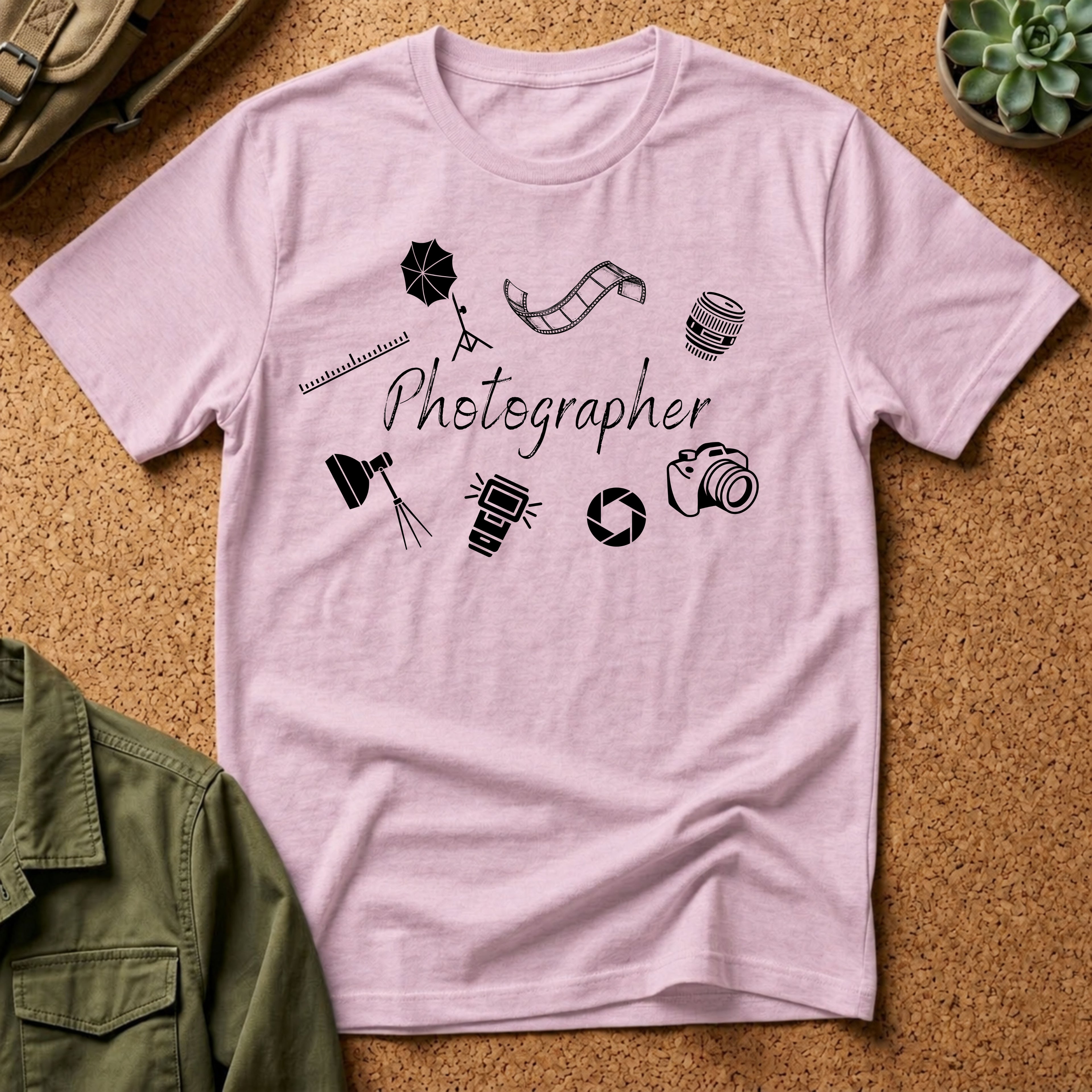 Photographer Camera Gear T-Shirt