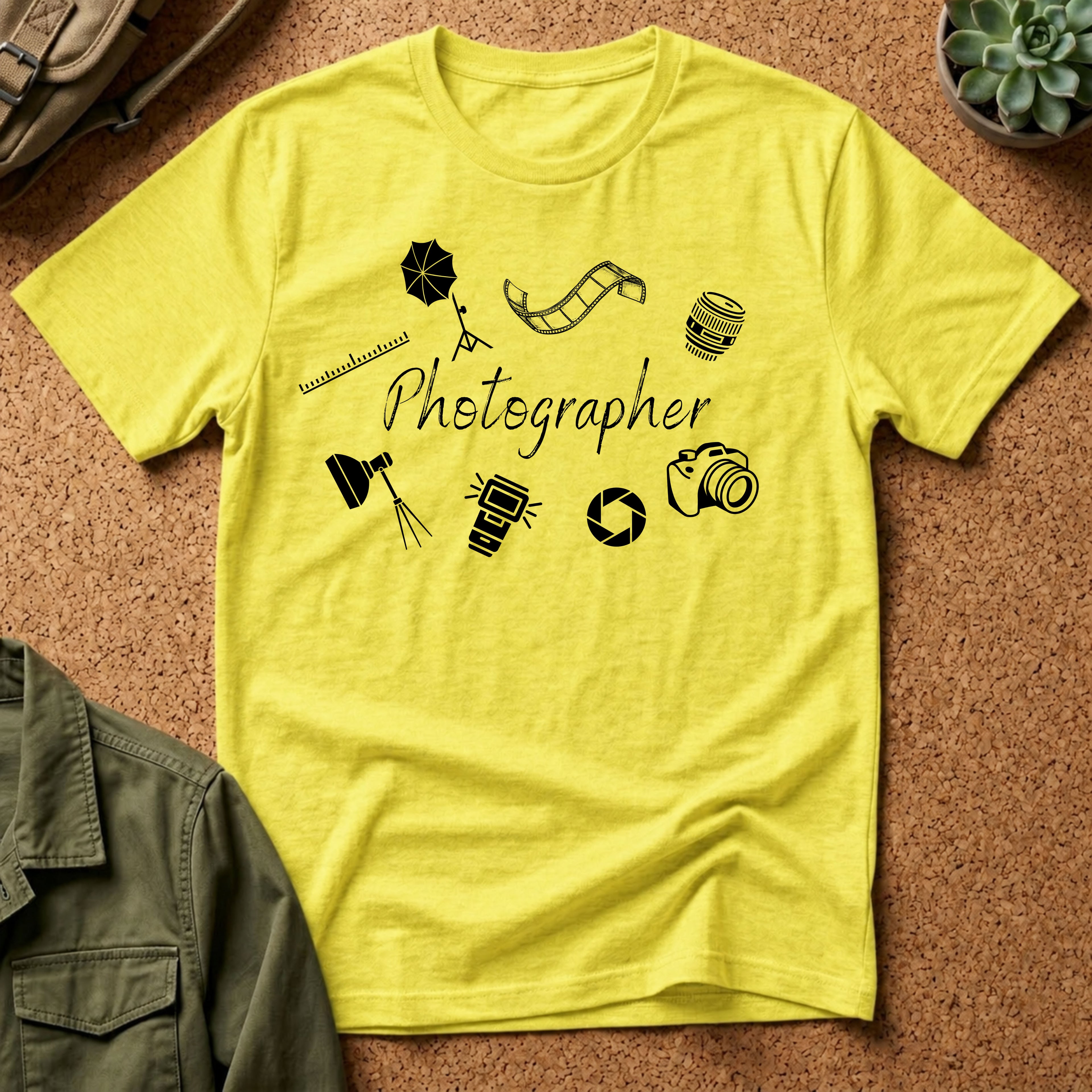 Photographer Camera Gear T-Shirt
