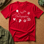 Photographer Camera Gear T-Shirt