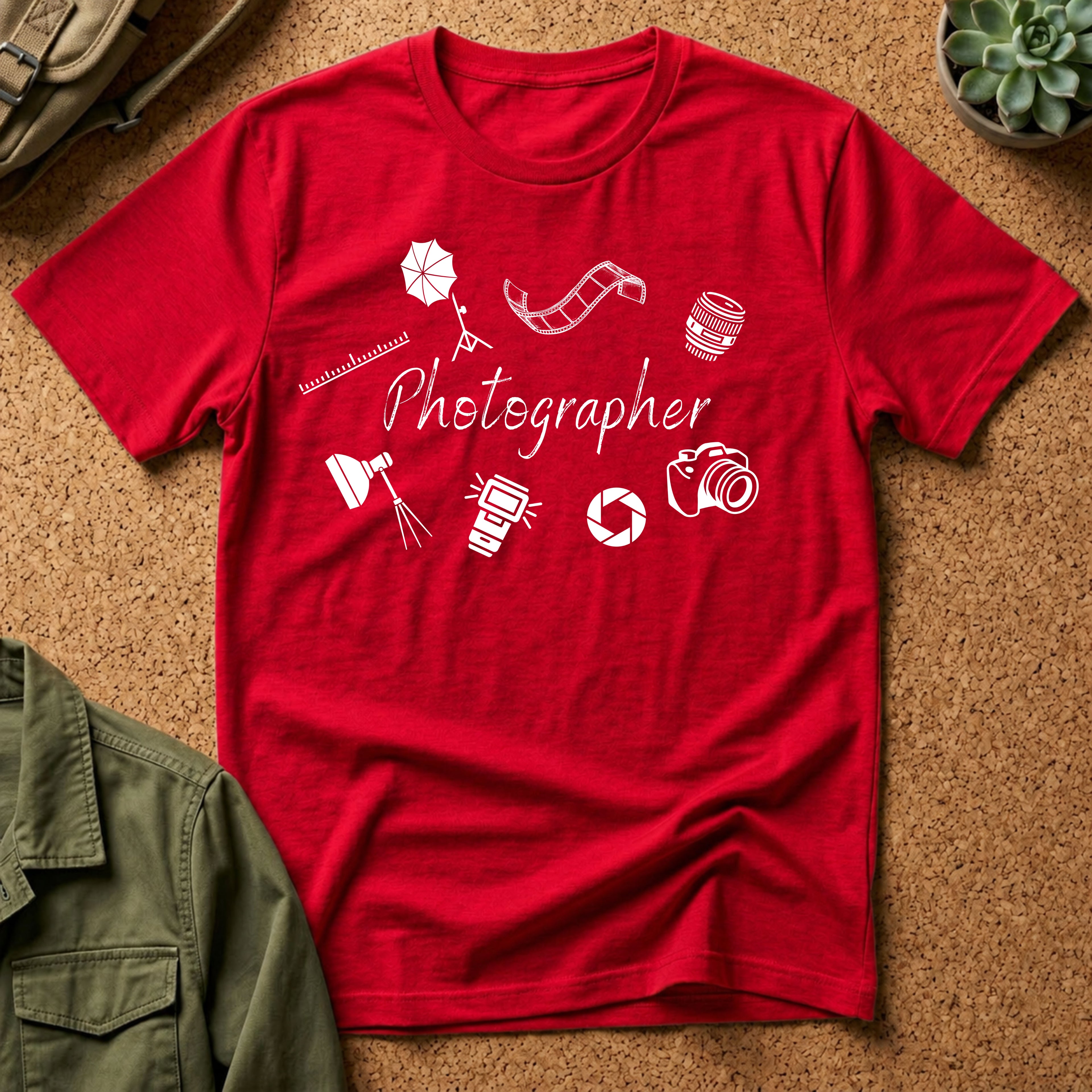 Photographer Camera Gear T-Shirt