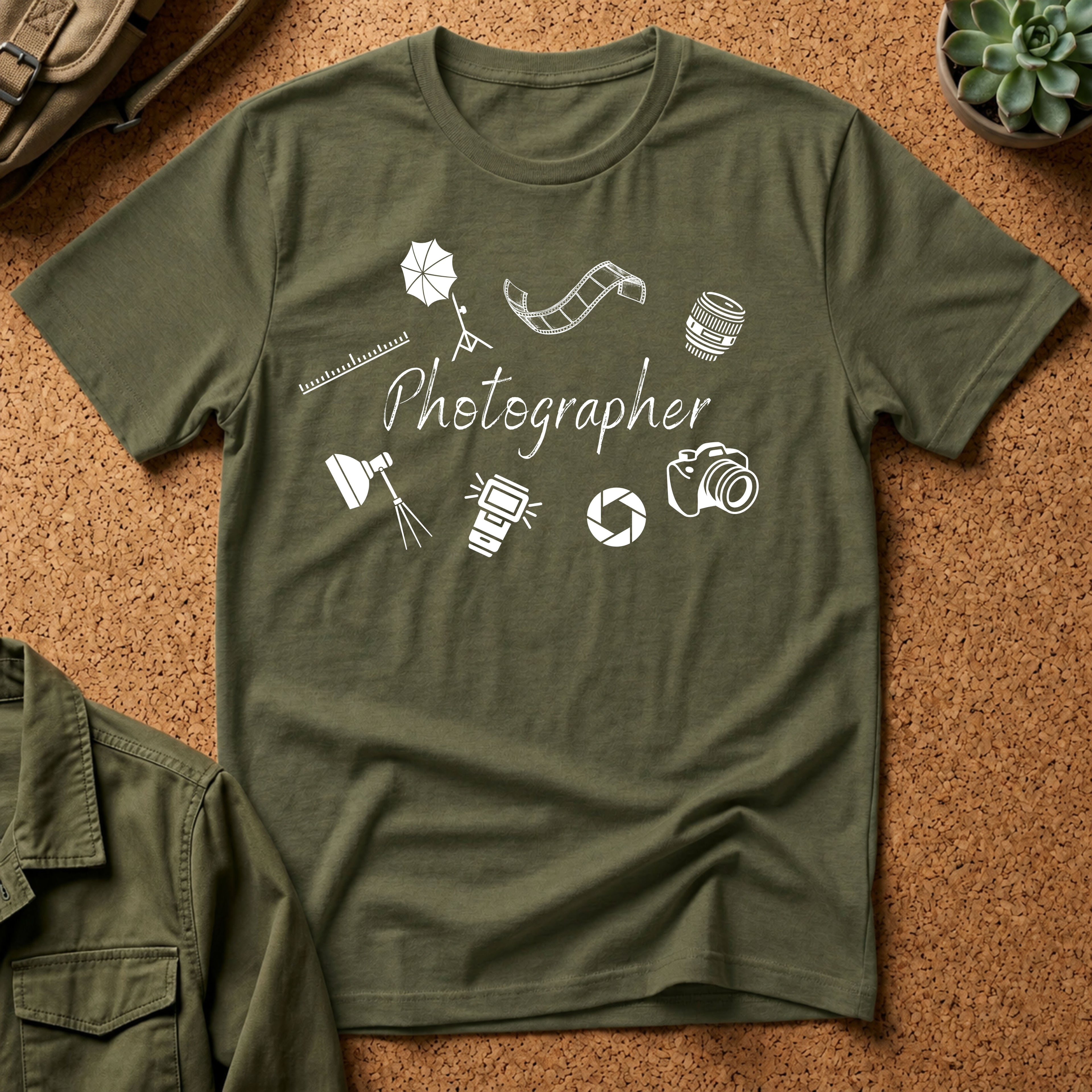 Photographer Camera Gear T-Shirt